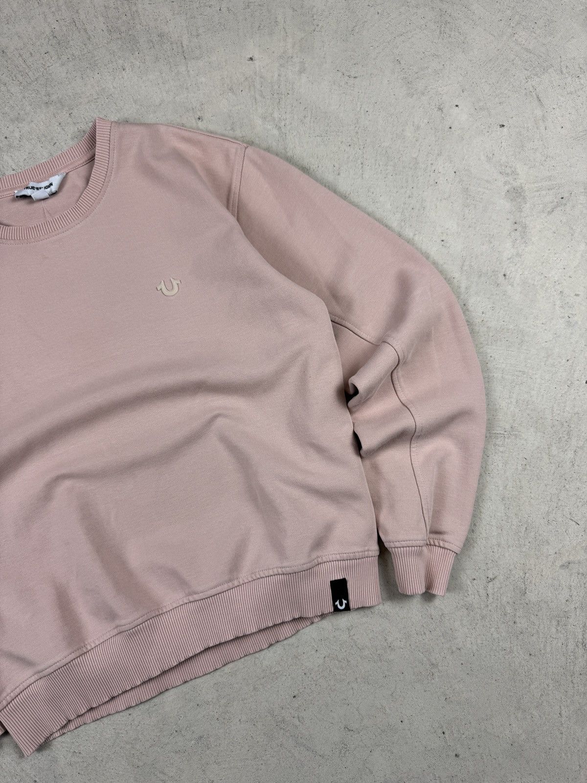 True Religion True Religion Womens Pink Crewneck Size S / US 4 / IT 40 - 2 Thumbnail