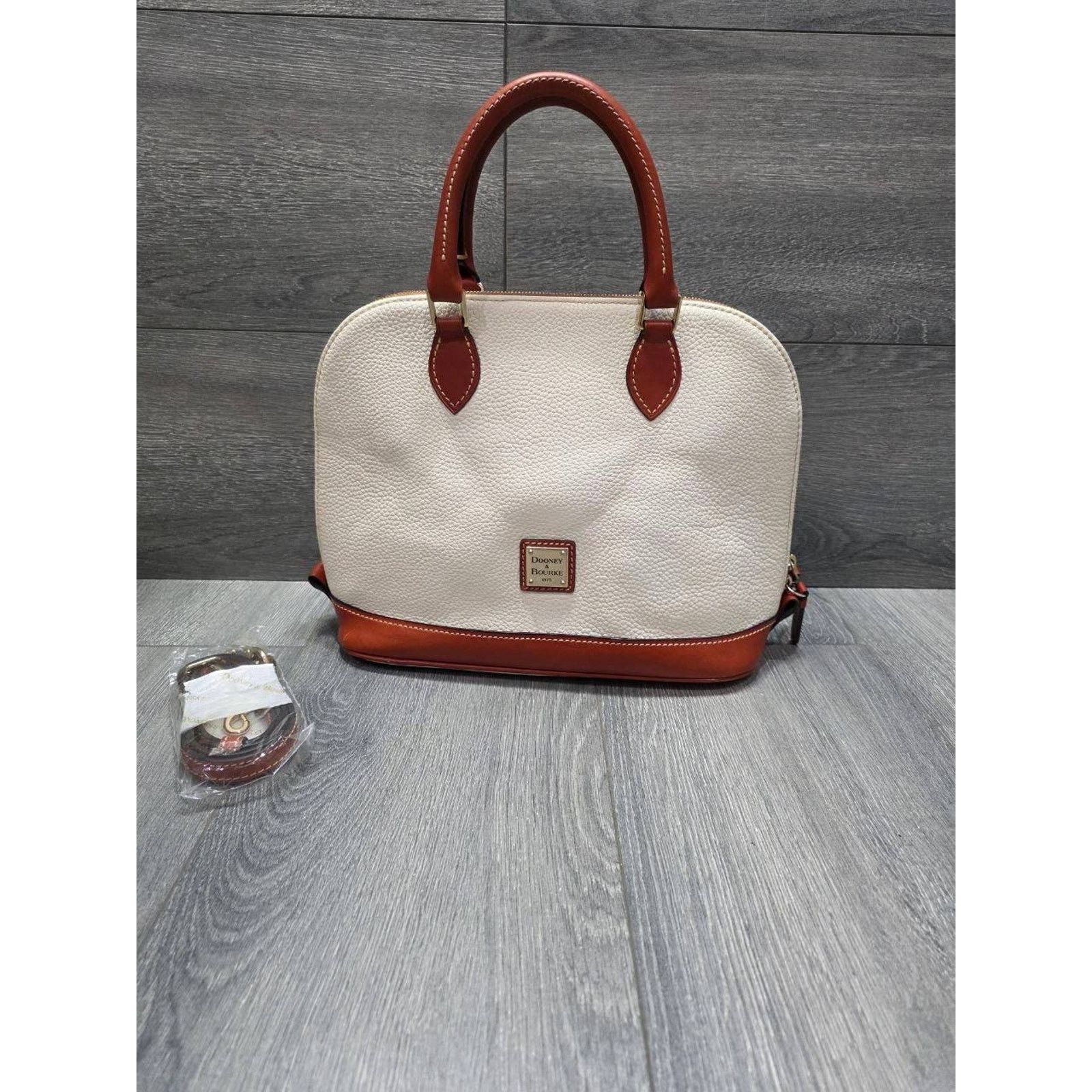 Dooney & Bourke DOONEY & BOURKE Ivory Bone satchel Dillen Tote bag B000559 Size ONE SIZE - 2 Thumbnail