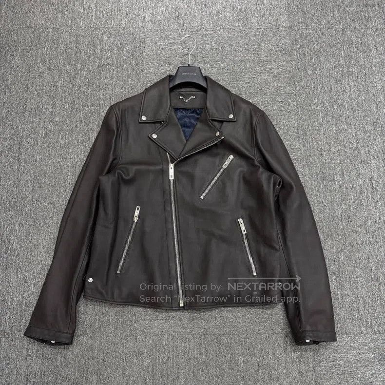 Louis Vuitton Louis Vuitton Cowhide biker jacket Size US XXL / EU 58 / 5 - 1 Thumbnail