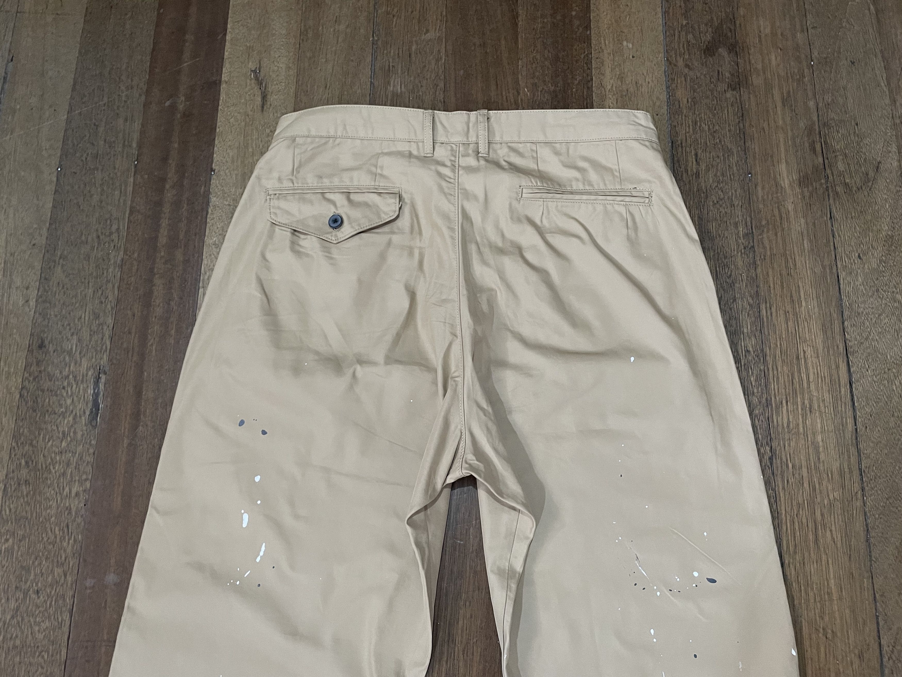 Kolor kolor 20SS paint splat khaki pants iridescent Size US 34 / EU 50 - 7 Thumbnail