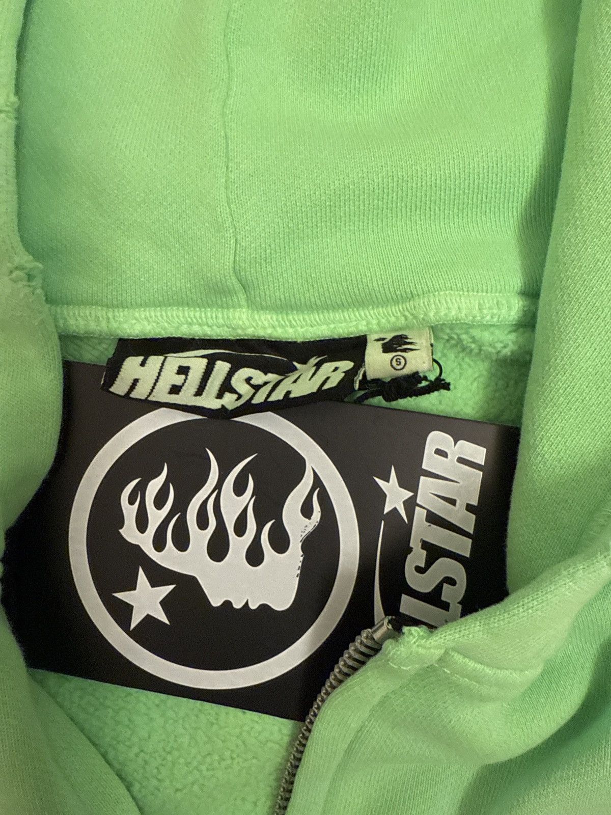 HELLSTAR Hellstar zip up green graffiti capsule 11 Size US S / EU 44-46 / 1 - 3 Thumbnail