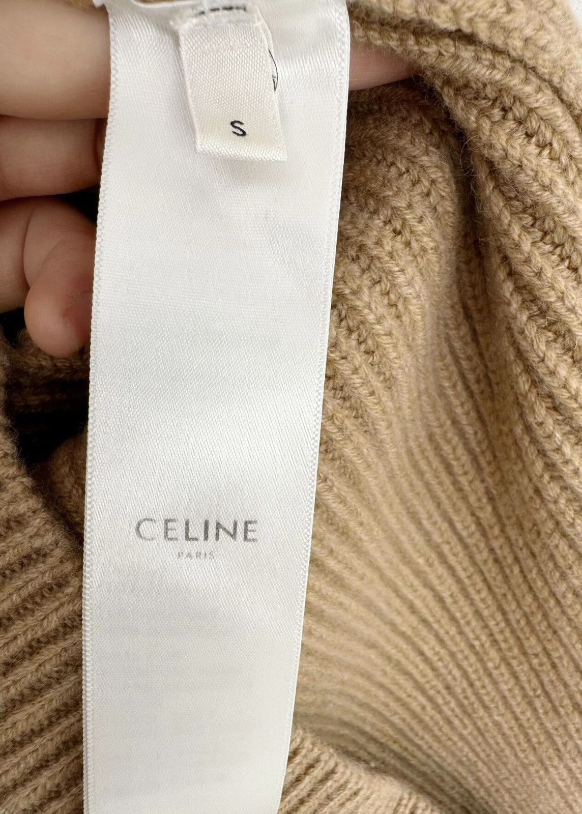 Celine Celine cashmere knitted cardigan Size S / US 4 / IT 40 - 5 Thumbnail