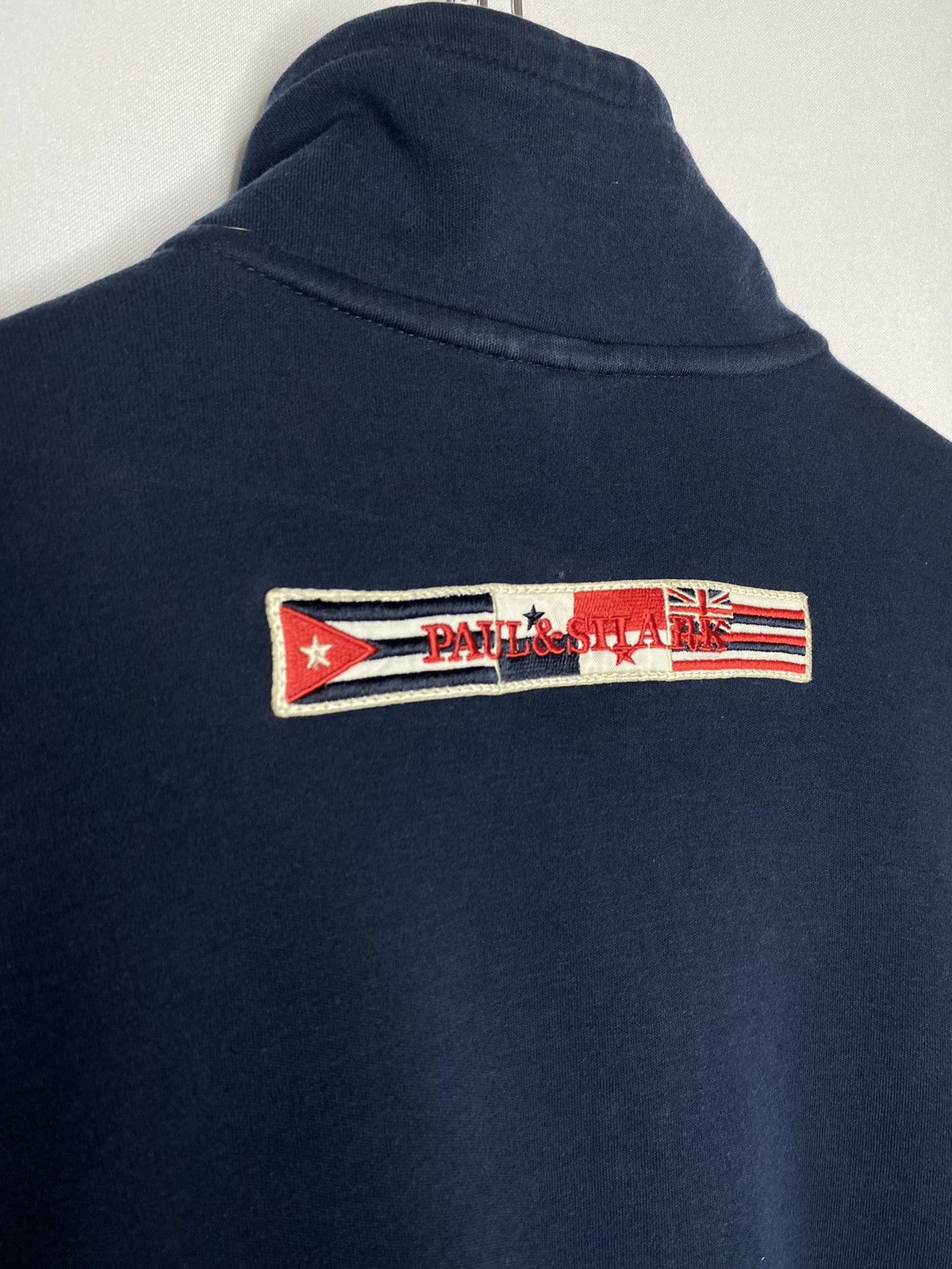 Paul & Shark 🦈Vintage Paul Shark Yachting Full Zip Jacket Hoodie Luxury🦈 Size US L / EU 52-54 / 3 - 6 Thumbnail