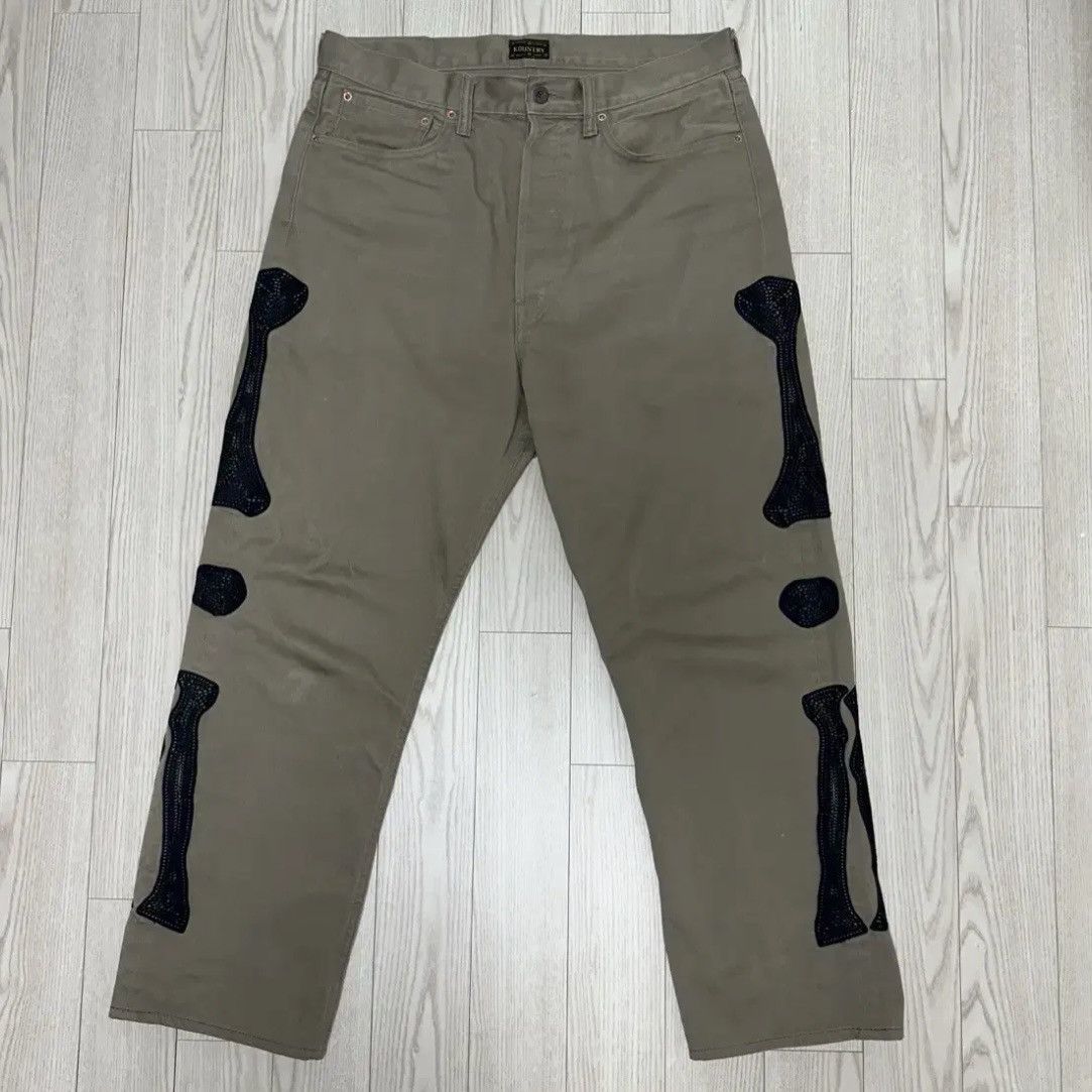 Kapital Kapital Bone Mexican Tuxedo Pants Size US 36 / EU 52 - 1 Thumbnail