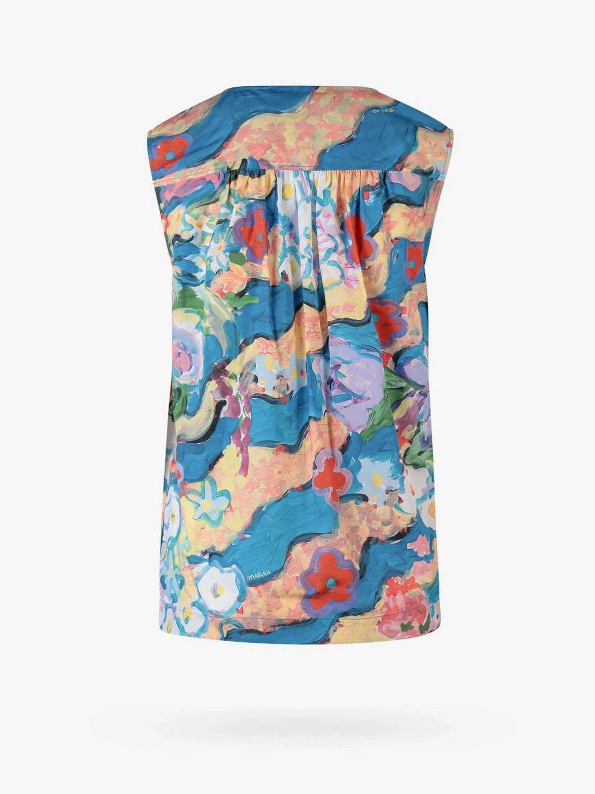 Marni o1y1125 Blouse in Multicolor Size XS / US 0-2 / IT 36-38 - 2 Thumbnail