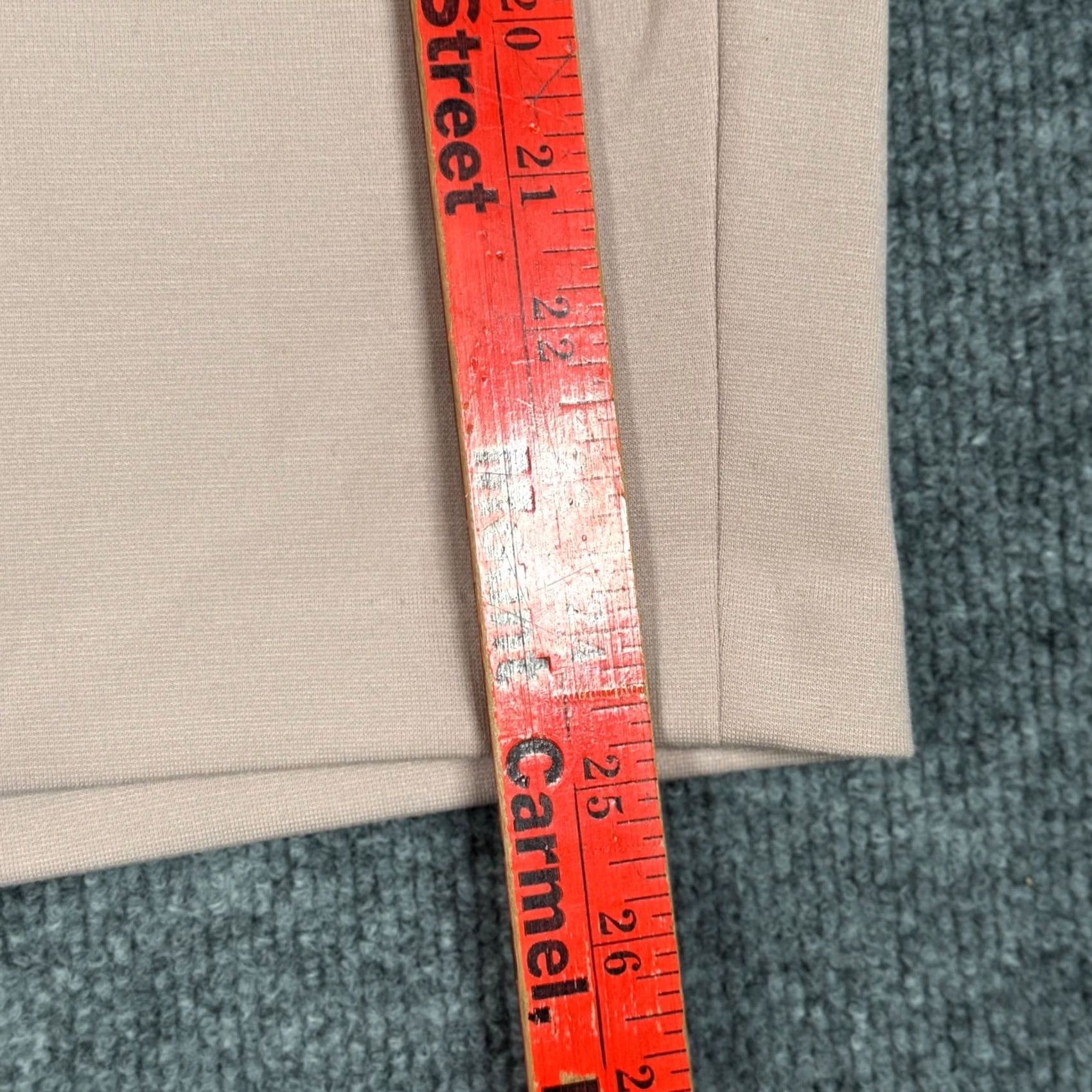 Vintage Philosophy Skirt Blush Pencil 8 Women Knee Length Zipper Workwear Office Business Casual Womens Size 30" / US 8 / IT 44 - 7 Thumbnail