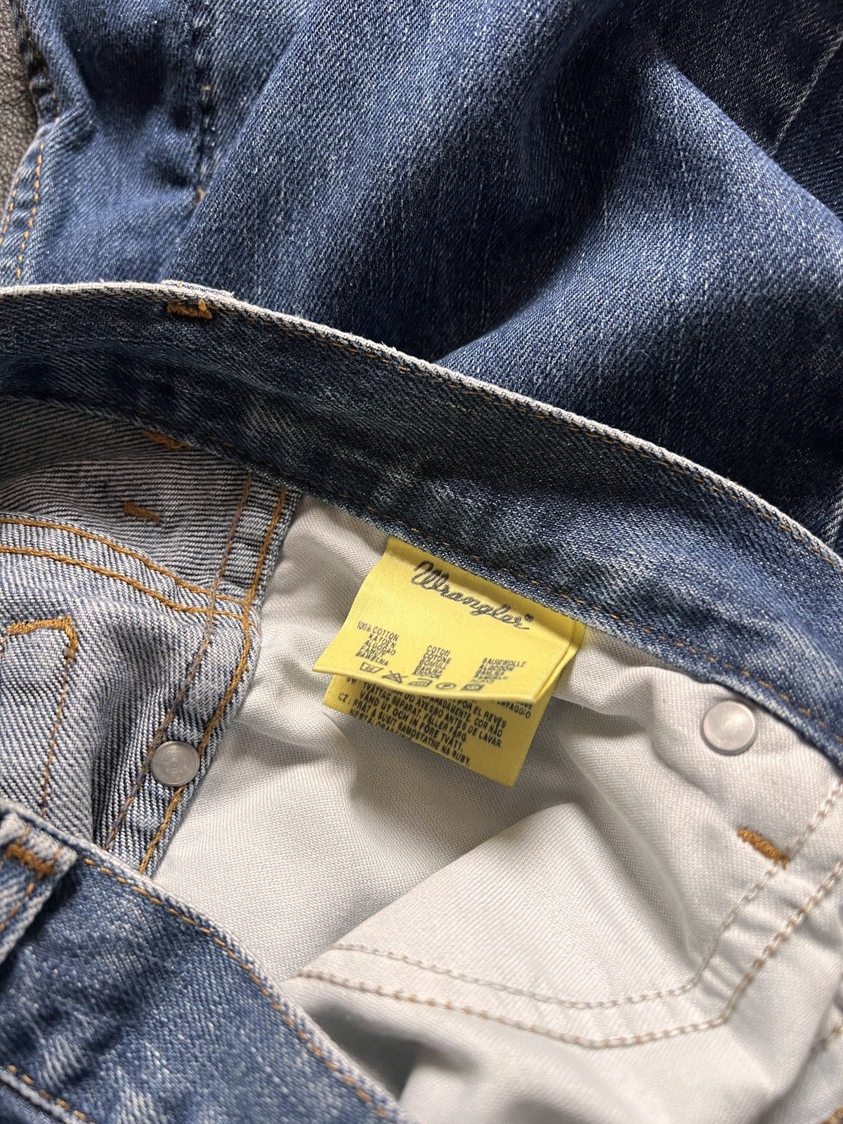Wrangler Flared Wrangler Cowboy Y2K Jeans 32x32 Pants Size 30" / US 8 / IT 44 - 13 Thumbnail