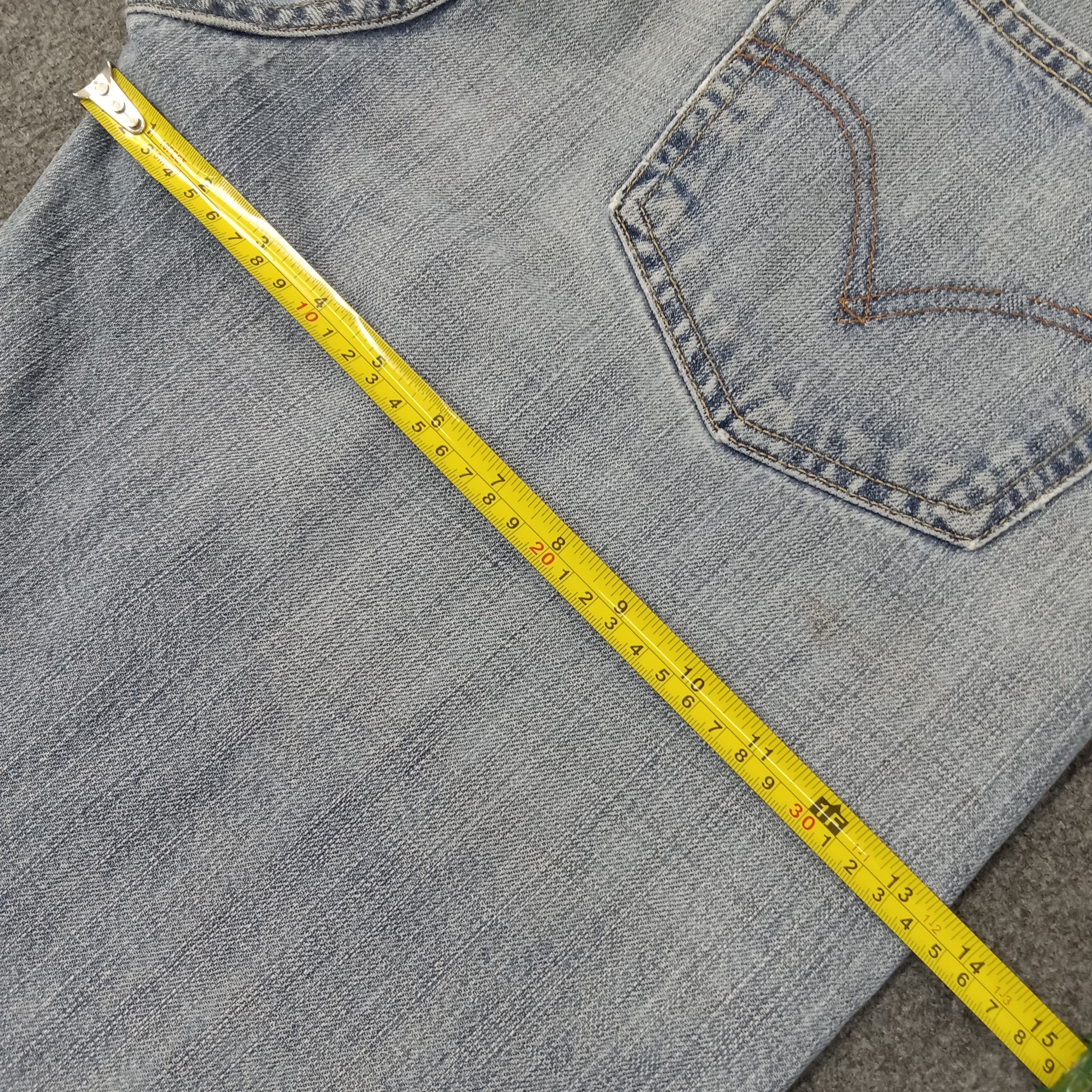 Levi's × Vintage Levi's 569 Loose Straigh America Brand Short Denim Jeans Size US 34 / EU 50 - 7 Thumbnail