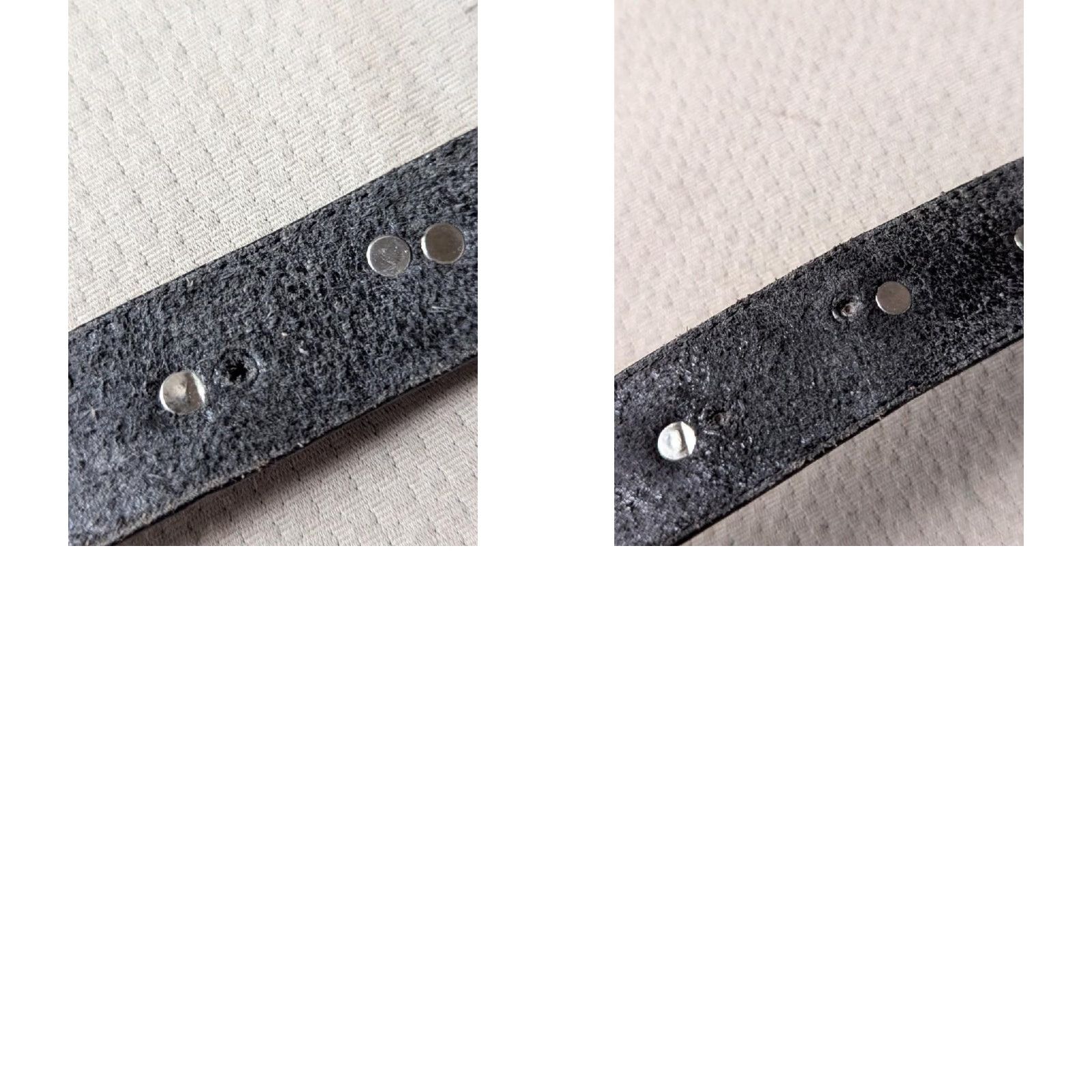 Tony Lama VINTAGE Tony Lama belt Unisex Adults Belt BLACK 1-1/4 wide leather WESTERN 28 inch buckle studs USA made 26-28 Size 28 - 10 Thumbnail