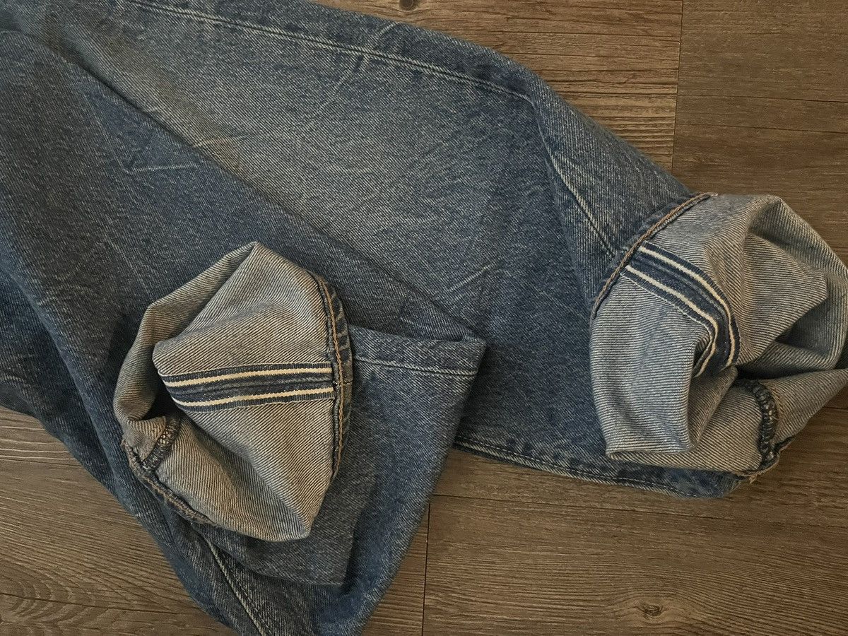 Levi's LEVIS 501 SELVEDGE RAW BAGGY DENIM Size US 33 - 5 Thumbnail