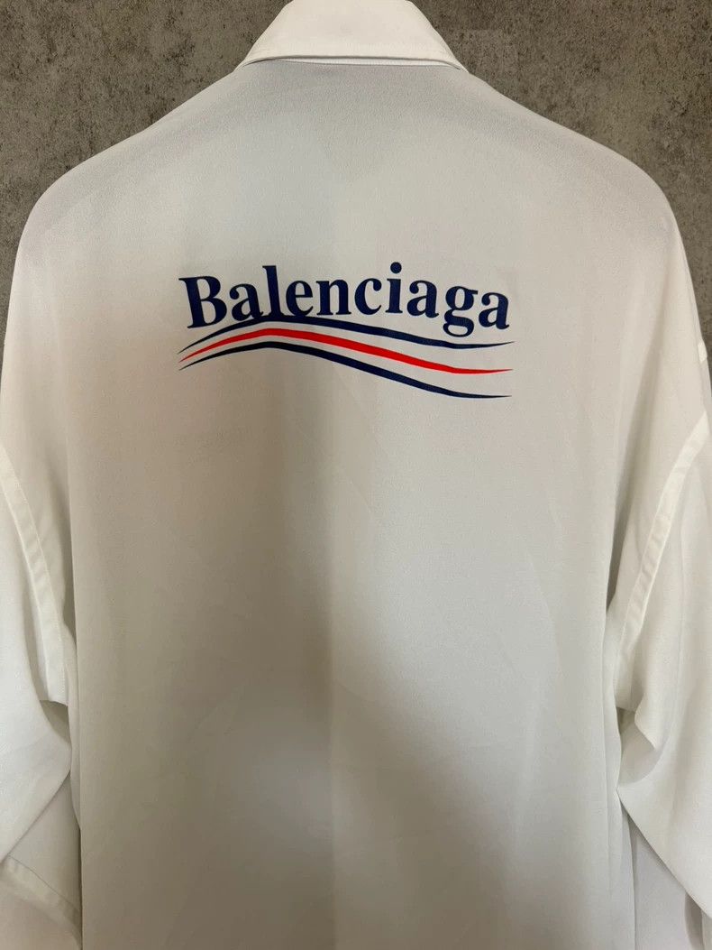 Balenciaga Balenciaga size 36 Cola printed logo shirt white Size US S / EU 44-46 / 1 - 6 Thumbnail