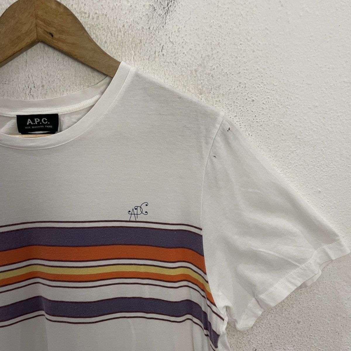 A.P.C. Vintage A.P.C. Crewneck Pullover T-shirt Size US M / EU 48-50 / 2 - 2 Thumbnail