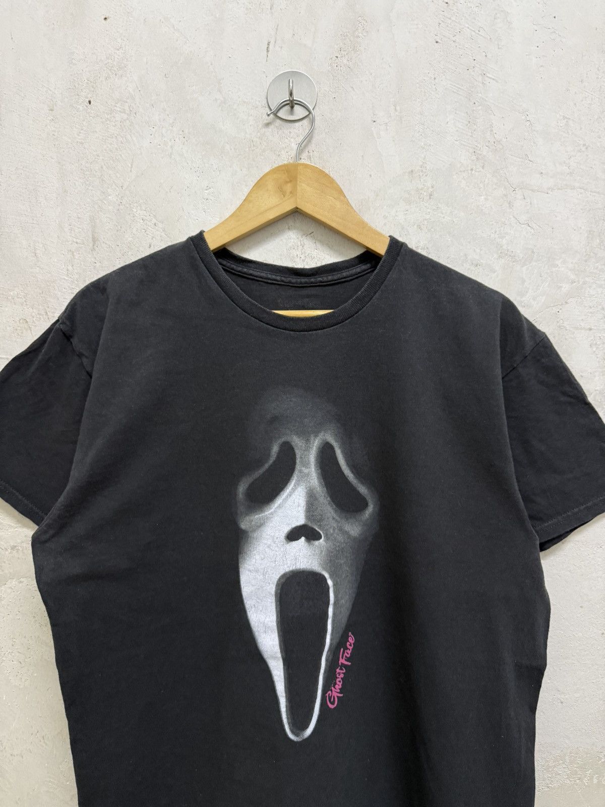 Vintage 2000s Faded Scream Ghost Face Horror Movie Tee Size US L / EU 52-54 / 3 - 2 Thumbnail