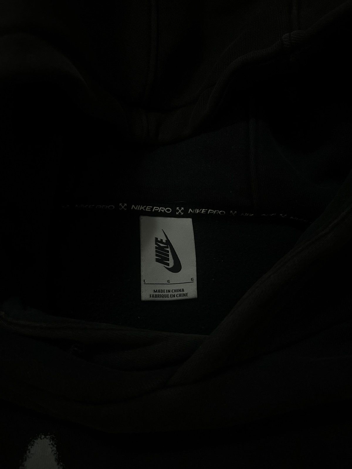 Nike × Off-White Nike x Off-White hoodie ‘Black’ Size US L / EU 52-54 / 3 - 4 Thumbnail