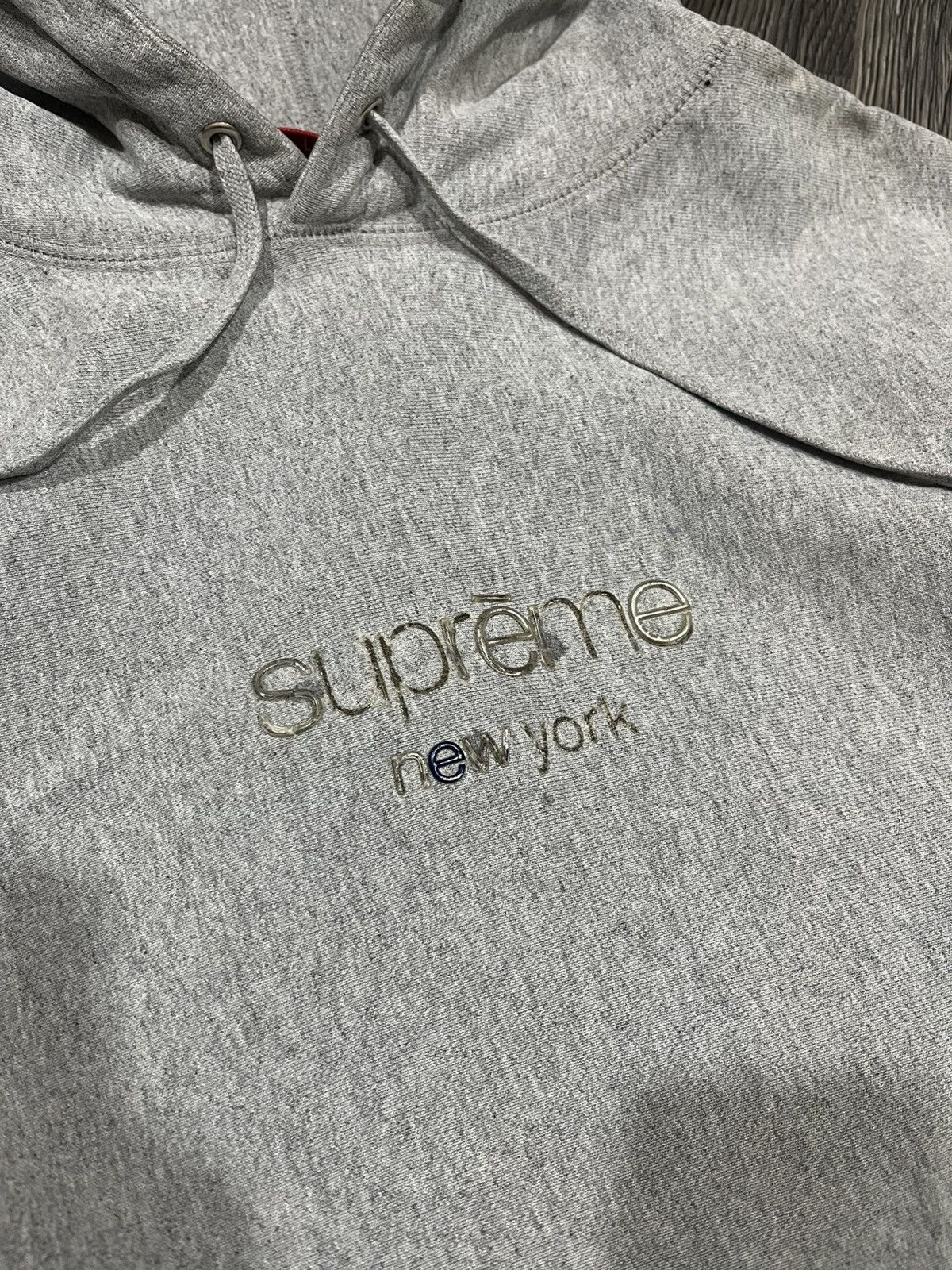 Supreme Supreme Classic Script Hooded Sweatshirt Size US L / EU 52-54 / 3 - 8 Thumbnail
