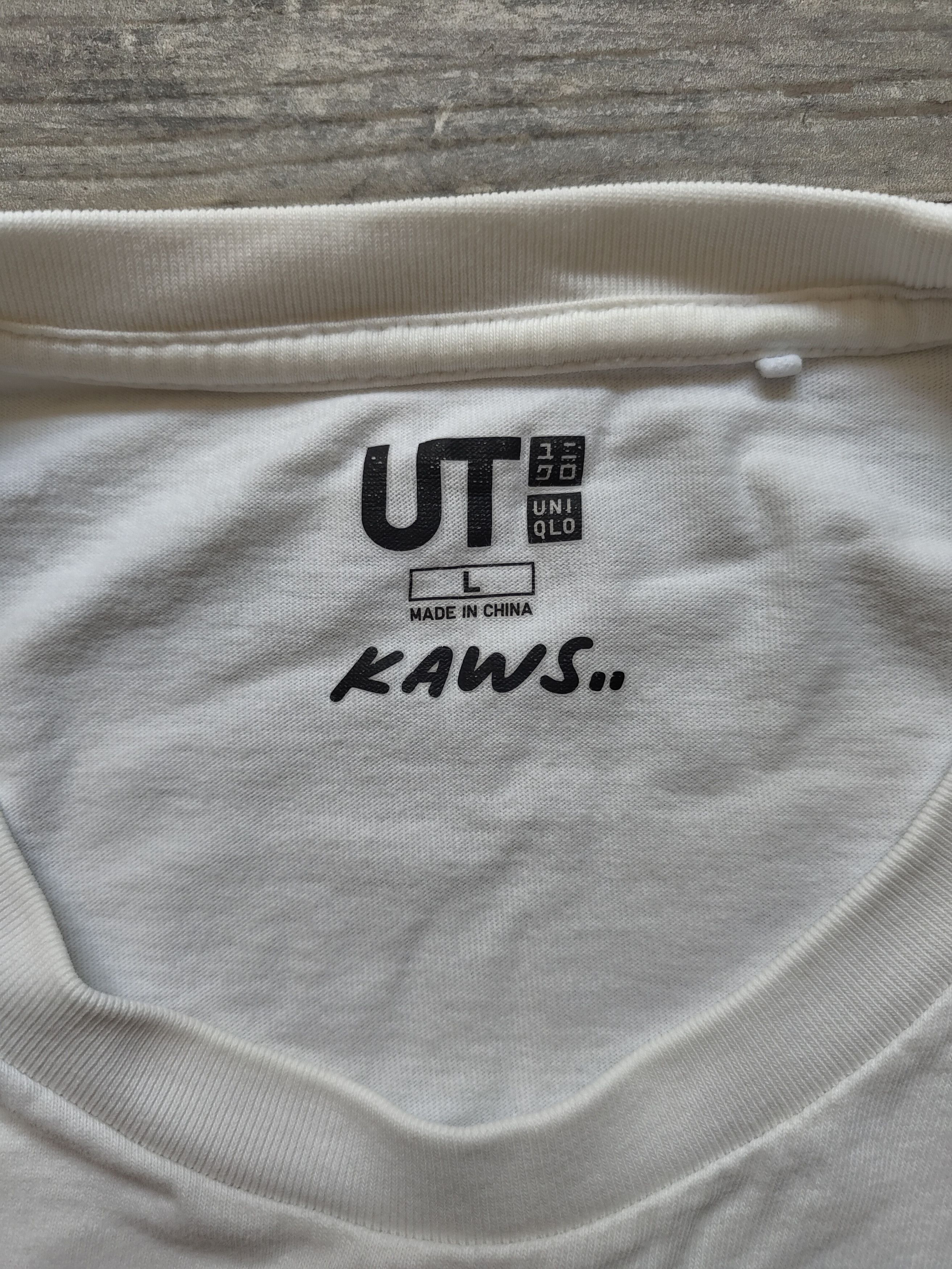 Kaws × Uniqlo Kaws x Uniqlo Flayed tee white Size US L / EU 52-54 / 3 - 4 Thumbnail