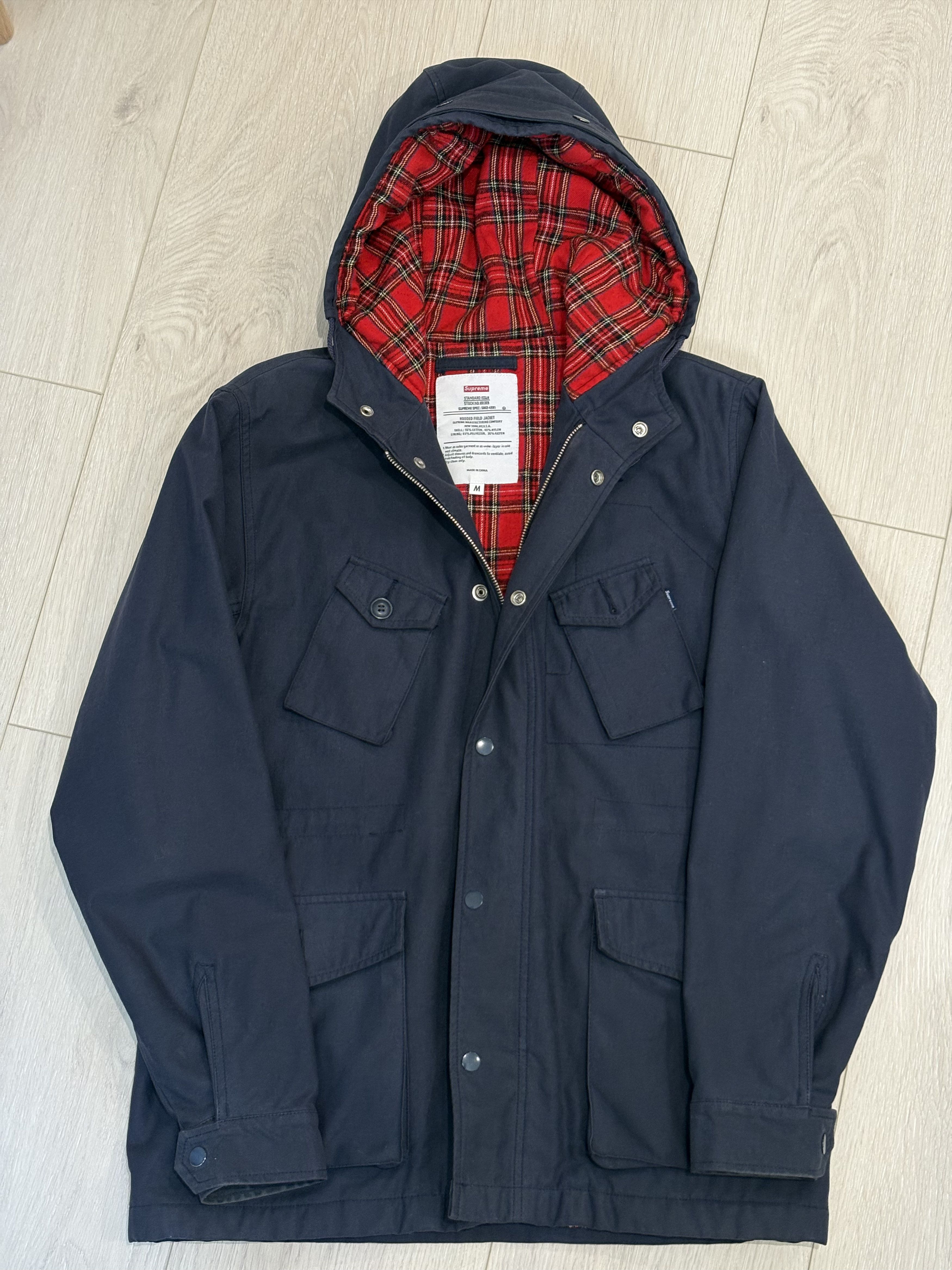 Supreme Hooded Field Jacket FW 2008 Size US M / EU 48-50 / 2 - 1 Thumbnail