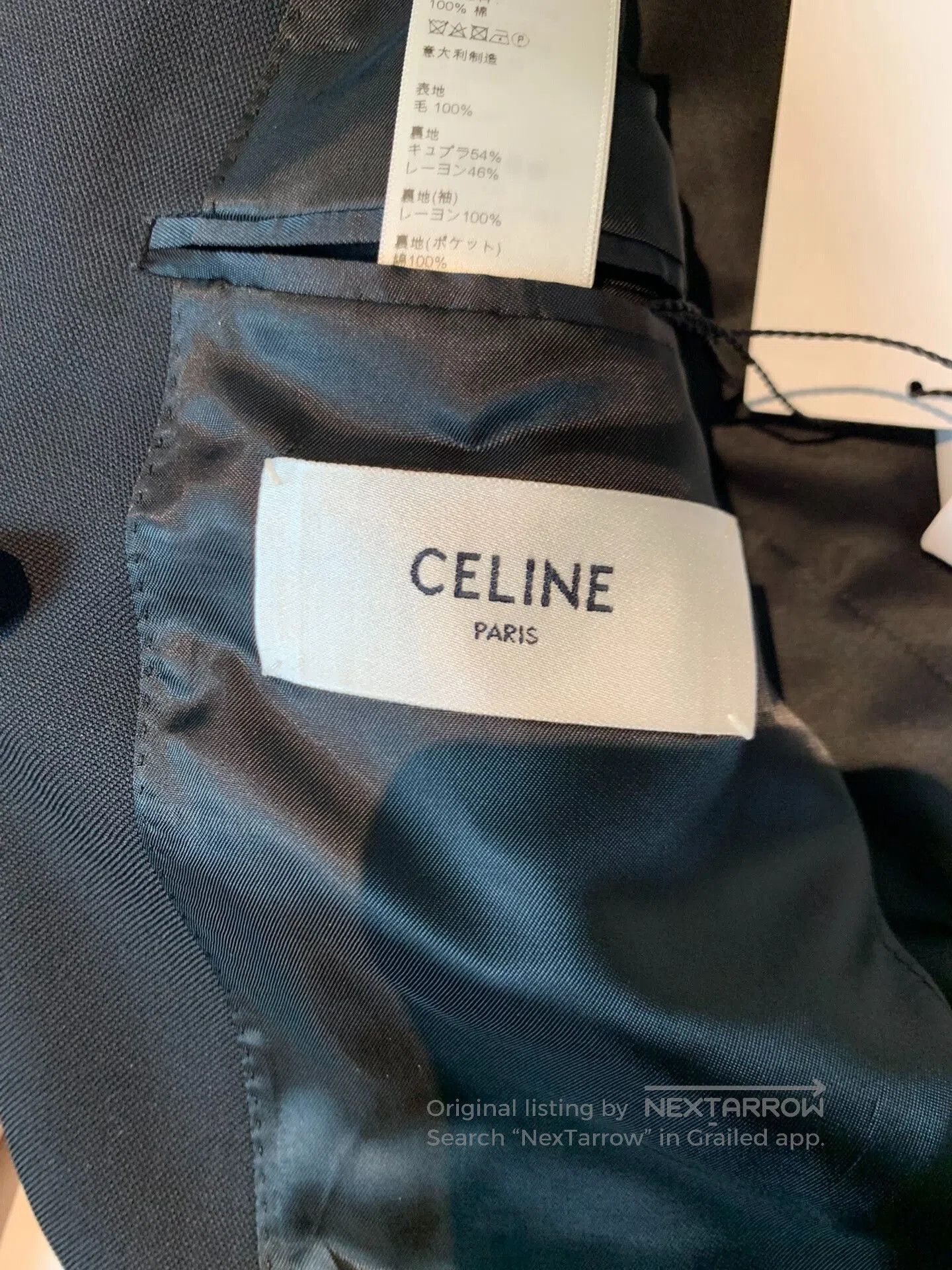 Hedi Slimane Celine Three. Size US M / EU 48-50 / 2 - 3 Thumbnail