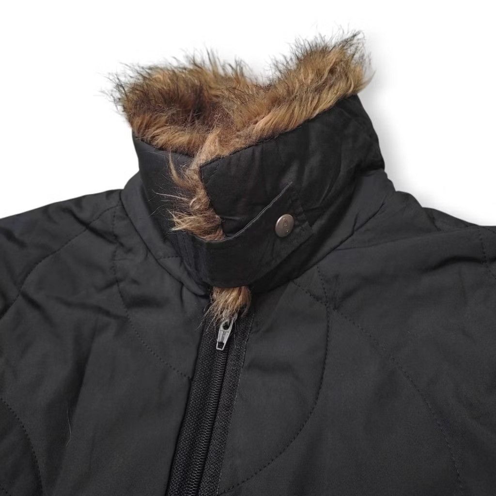 DKNY DKNY ACTIVE FUR COLLAR BOMBERS JACKET Size US L / EU 52-54 / 3 - 3 Thumbnail