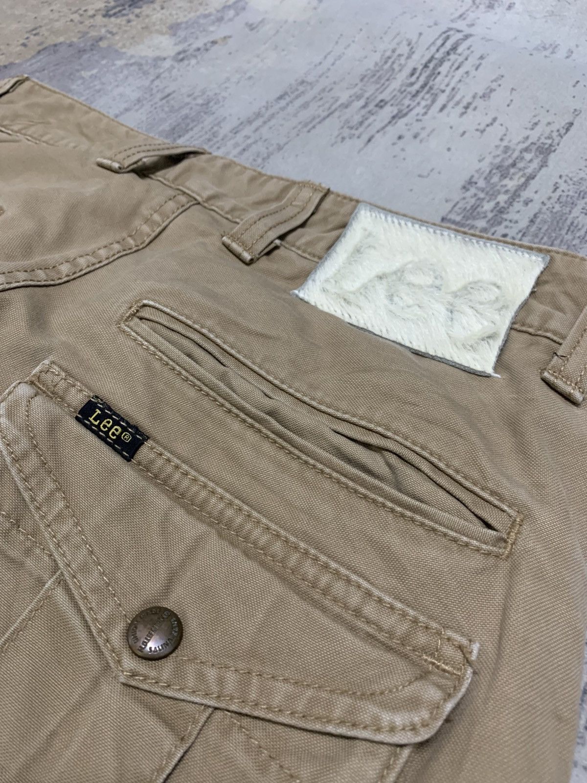 If Six Was Nine Archive Lee Union Made Multipocket 3D Gimmick Cargo Pants Size US 30 / EU 46 - 13 Thumbnail