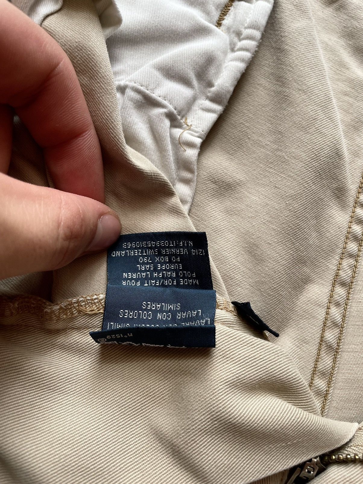 Polo Ralph Lauren × Vintage Polo Ralph Lauren Shorts Streetwear Vintage Rare Logo Cargo Size US 34 / EU 50 - 19 Thumbnail