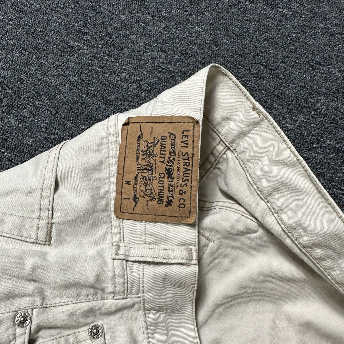 Levi's Vintage Levis 517 Boot Cut Jeans 38x32 Size US 38 / EU 54 - 9 Thumbnail