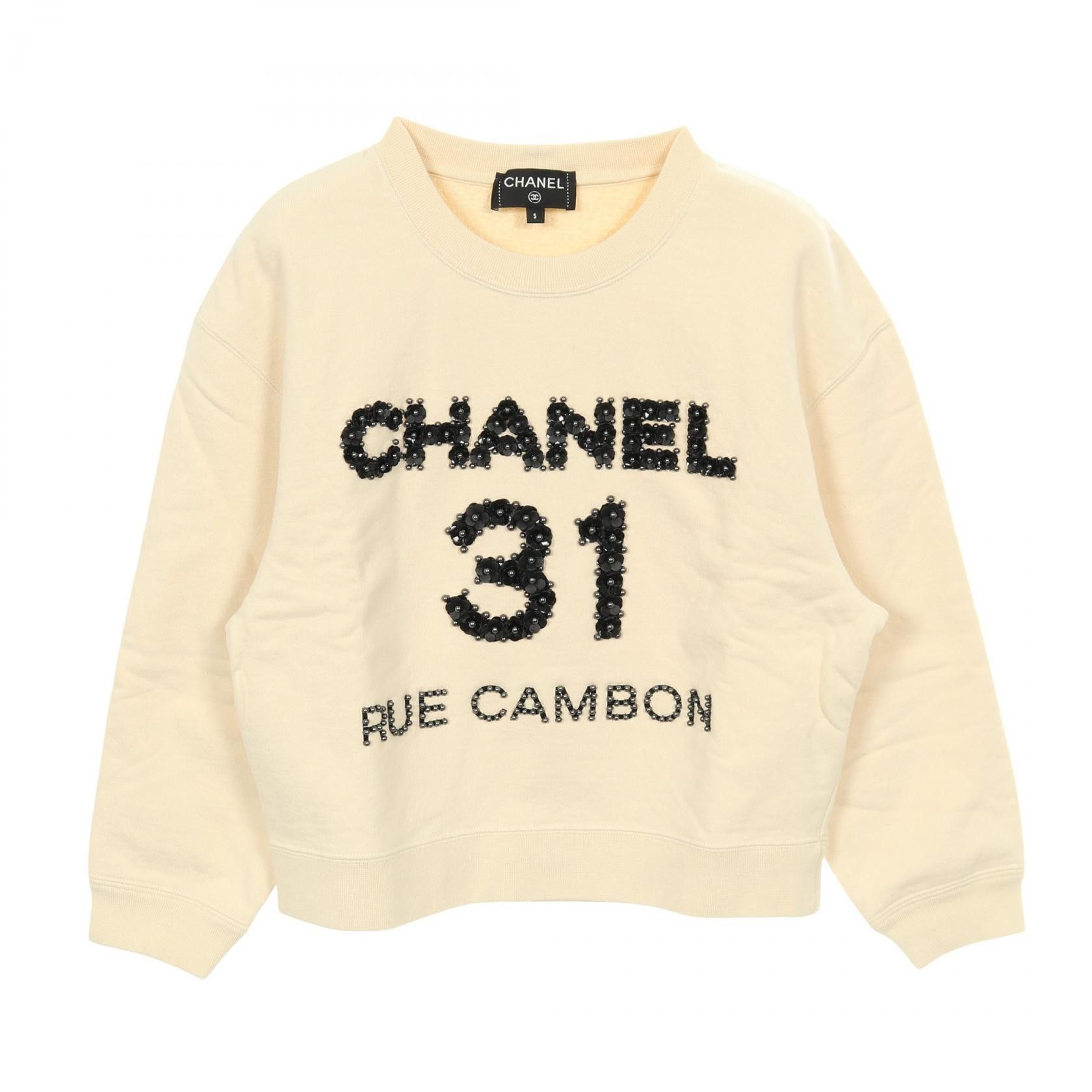 Chanel Chanel Chanel Flower Logo Cotton Hoodie Textile Sweatshirts & Hoodies DUTY FREE for USA Size ONE SIZE - 1 Thumbnail