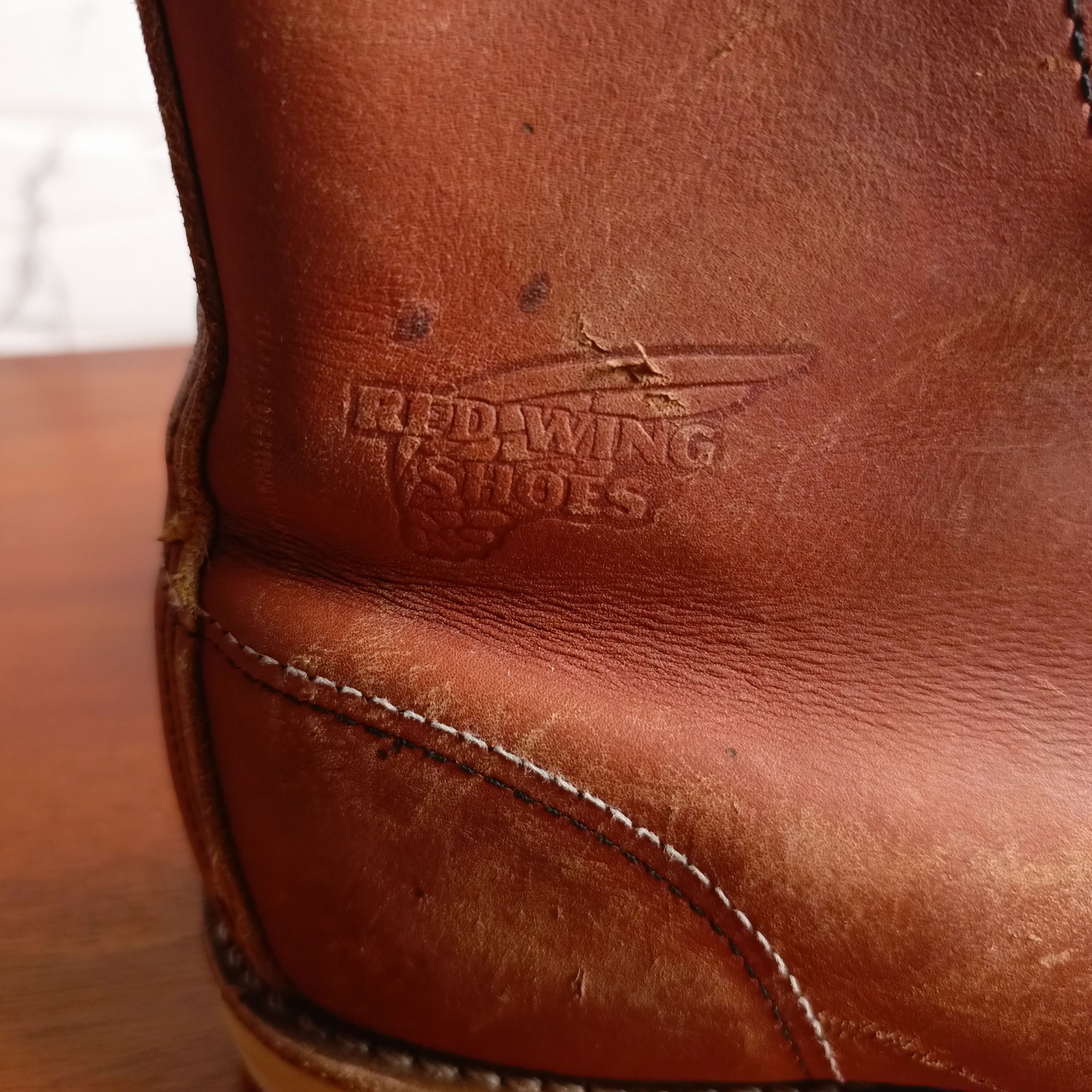 Red Wing Redwing 8131 boots brown leather size US 8.5 Size US 8.5 / EU 41-42 - 9 Thumbnail