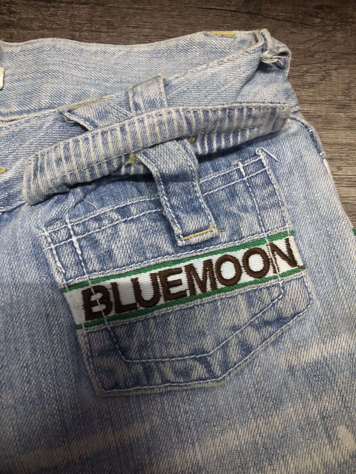 Japanese Brand VINTAGE BLUE MOON BLUE JEANS TEAM HAWAII BMB-93 Size 28" / US 6 / IT 42 - 14 Thumbnail