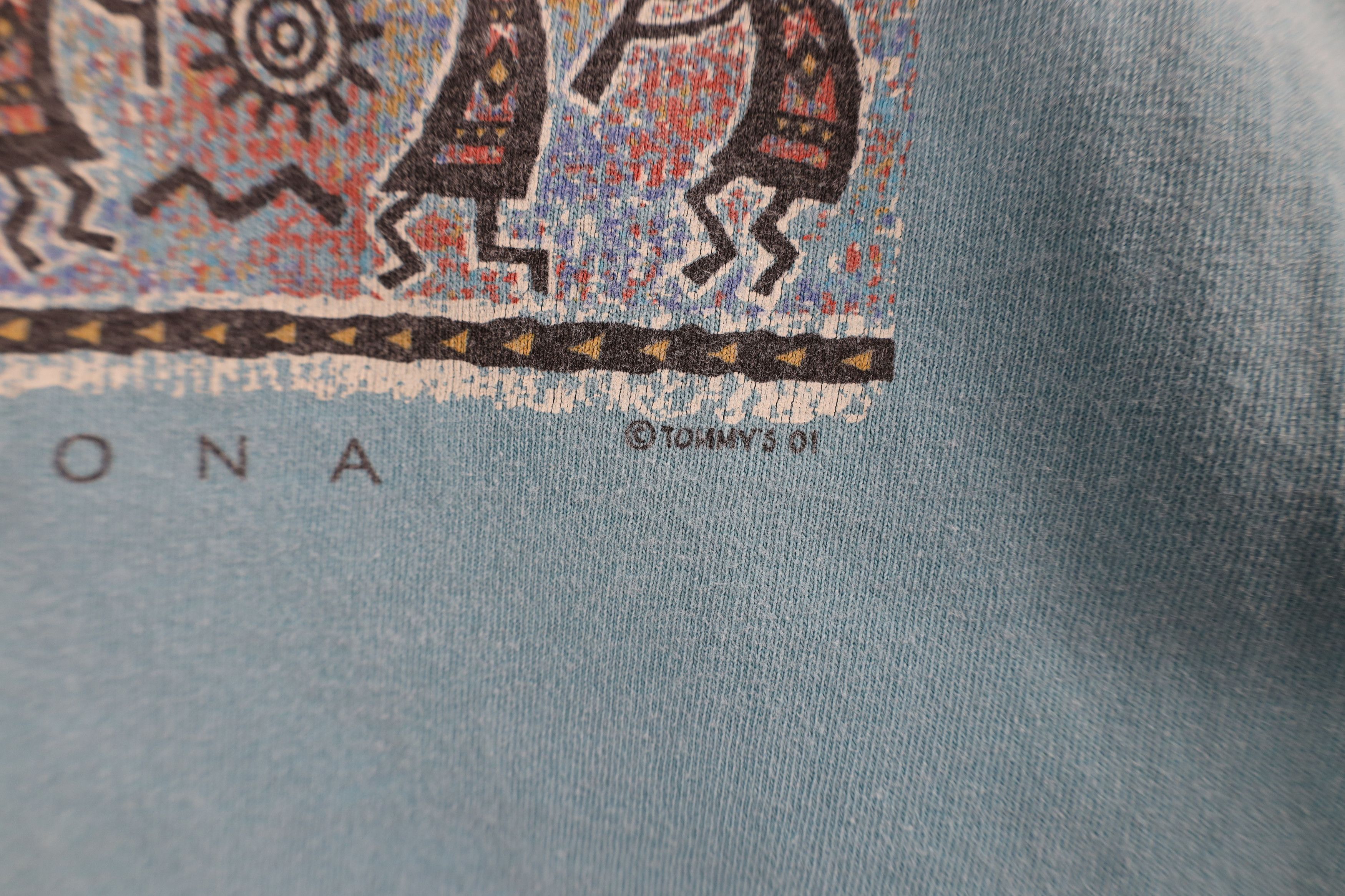 Vintage Vintage Y2K 2001 Streetwear Kokopelli Long Sleeve T-Shirt Size US XL / EU 56 / 4 - 5 Thumbnail