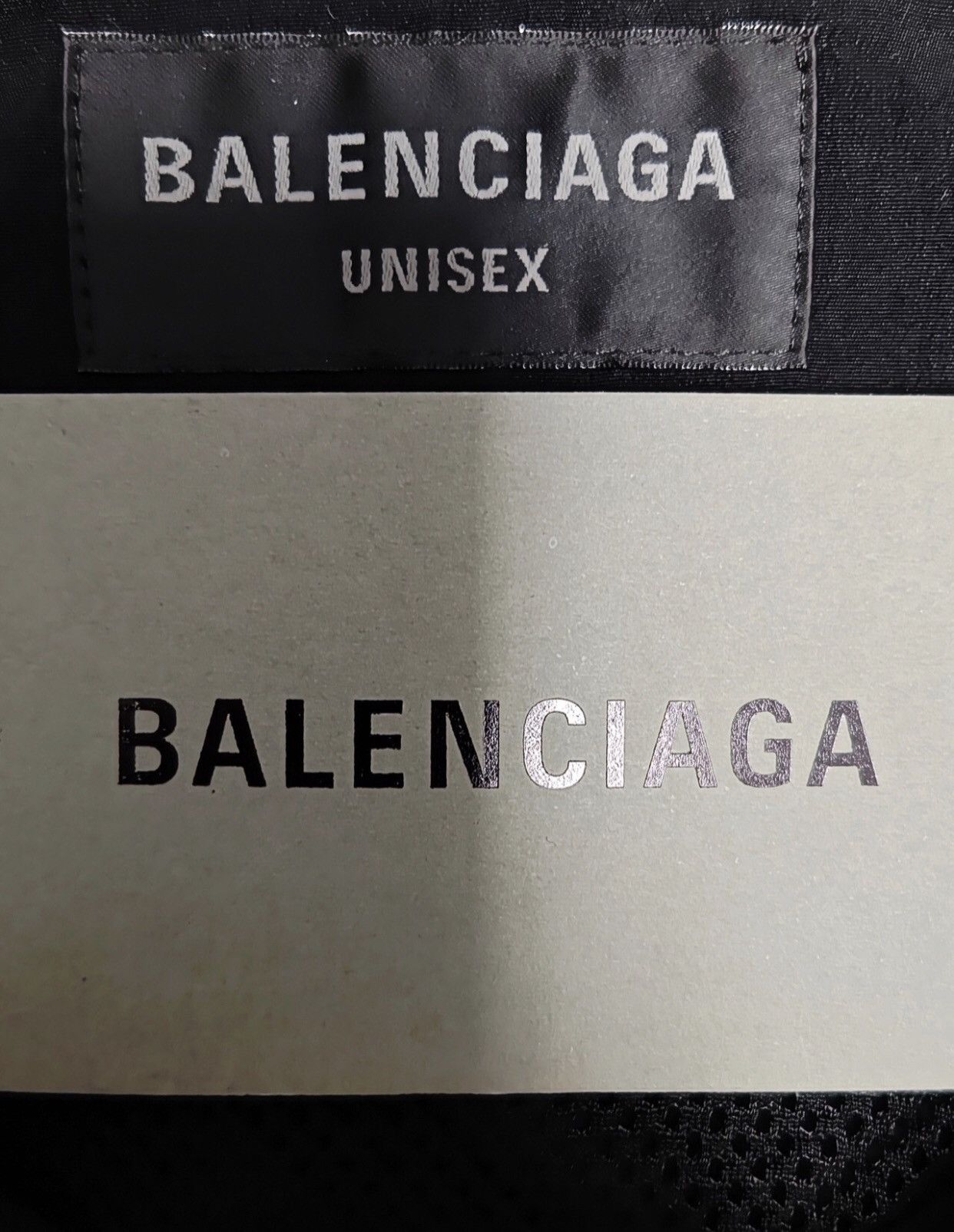 Balenciaga Balenciaga 23fw black grey color tracksuit sports jacket Size US S / EU 44-46 / 1 - 4 Thumbnail