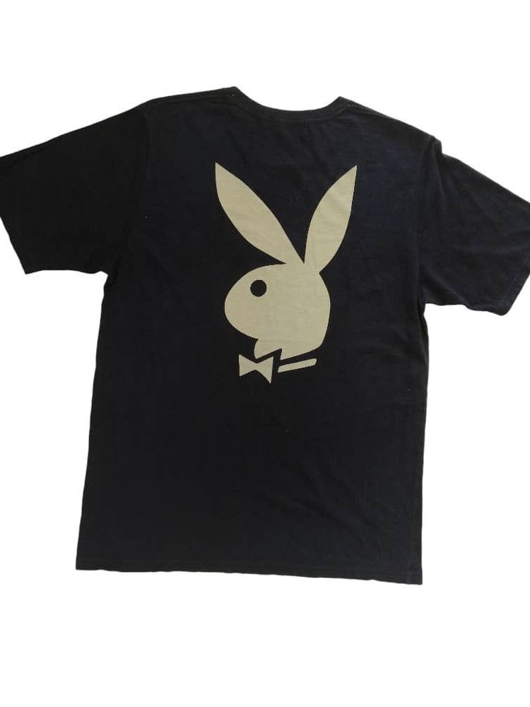 Hysteric Glamour × Playboy Rare Hysteric Glamour X Playboy Short Sleeve Shirt Black Size US M / EU 48-50 / 2 - 2 Thumbnail