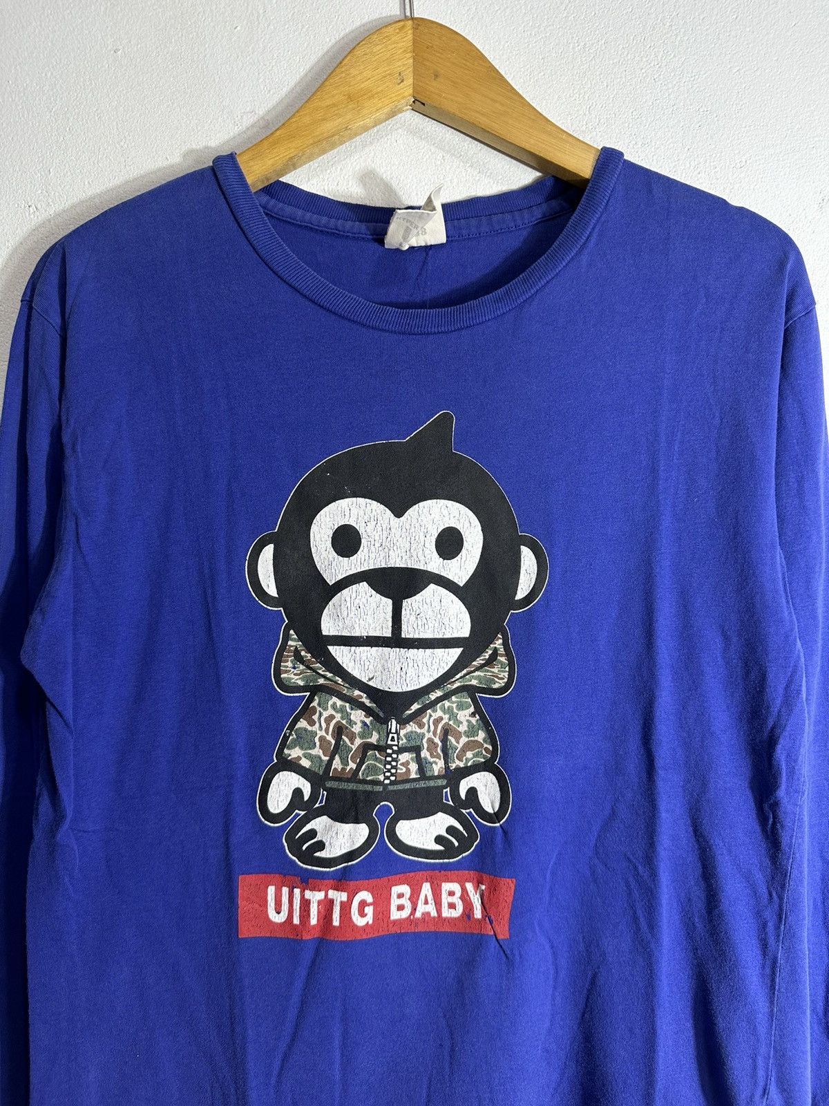 20471120 × Hysteric Glamour × Japanese Brand UITTG IT HIDES IN AN URBAN JUNGLE POEM LONG SLEEVE TEE Size US M / EU 48-50 / 2 - 3 Thumbnail