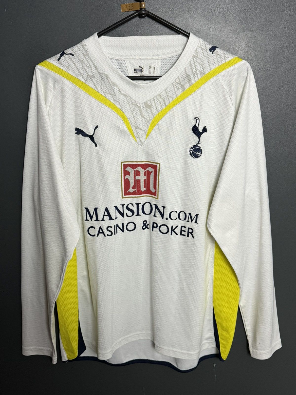 Puma Tottenham Hotspur 09/10 Home Football Long Sleeve Jersey Size US M / EU 48-50 / 2 - 1 Thumbnail