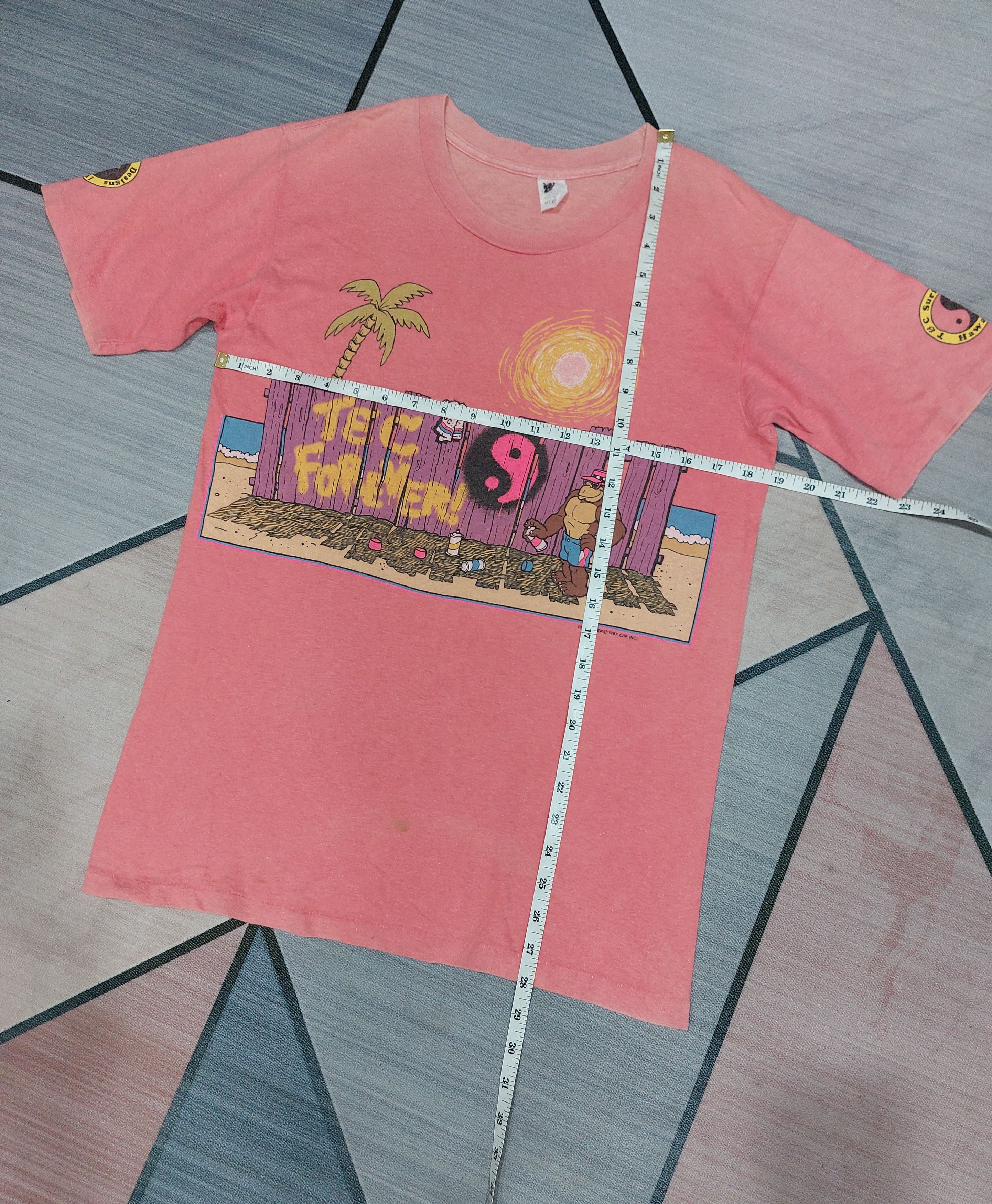 Vintage VINTAGE 80'S T&C FOREVER SURF DESIGN HAWAII SUN FADED Size US S / EU 44-46 / 1 - 12 Thumbnail