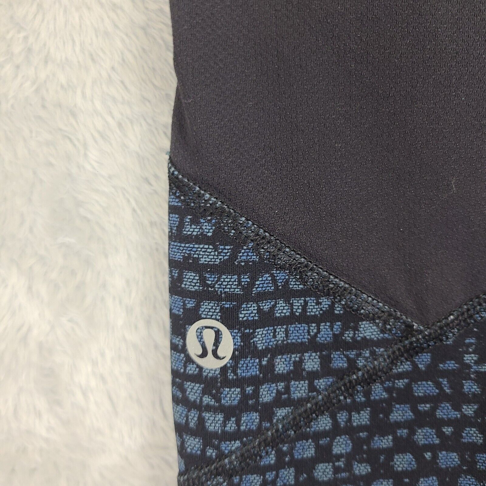 Lululemon Lululemon Pace Rival Crop Legging Shatter Weave Desert Teal Size 27" / US 4 / IT 40 - 6 Thumbnail