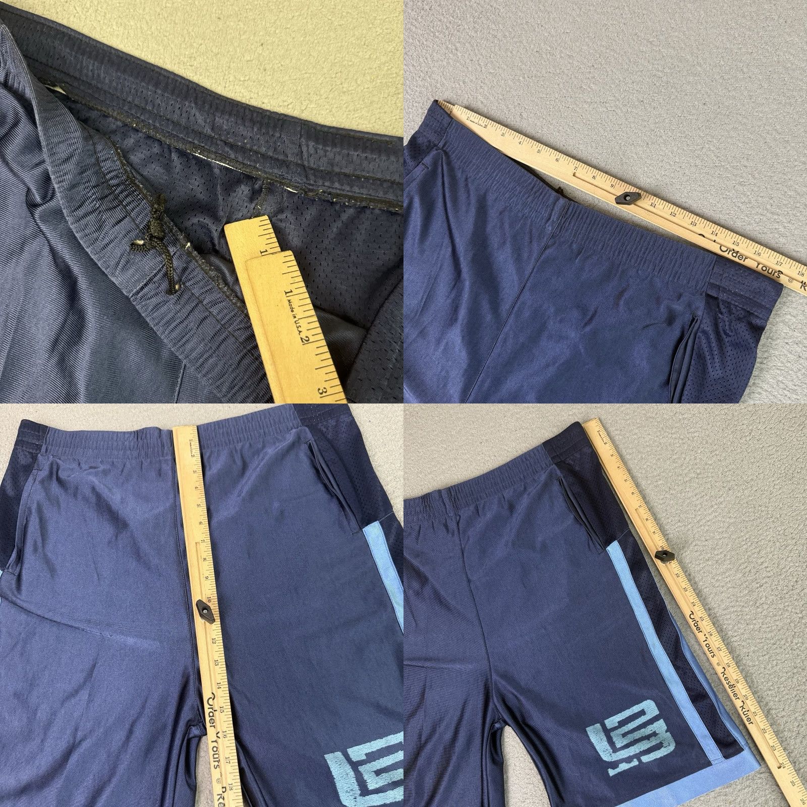 Nike **Vintage Nike Basketball Shorts Mens XL Blue Y2K Lebron** User: **Vintage Nike Mens Basketball Shorts XL Blue Y2K Lebron** Size US 36 / EU 52 - 8 Thumbnail