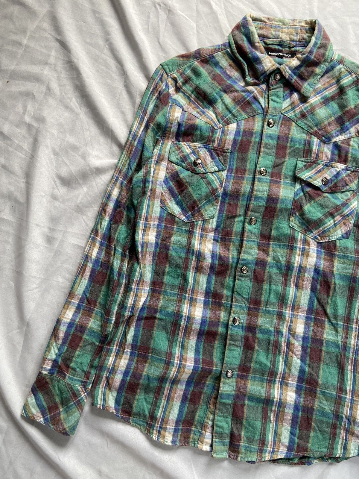 semanticdesign SEMANTIC DESIGN CASUAL BUTTON DOWN SHIRT Size US M / EU 48-50 / 2 - 2 Thumbnail