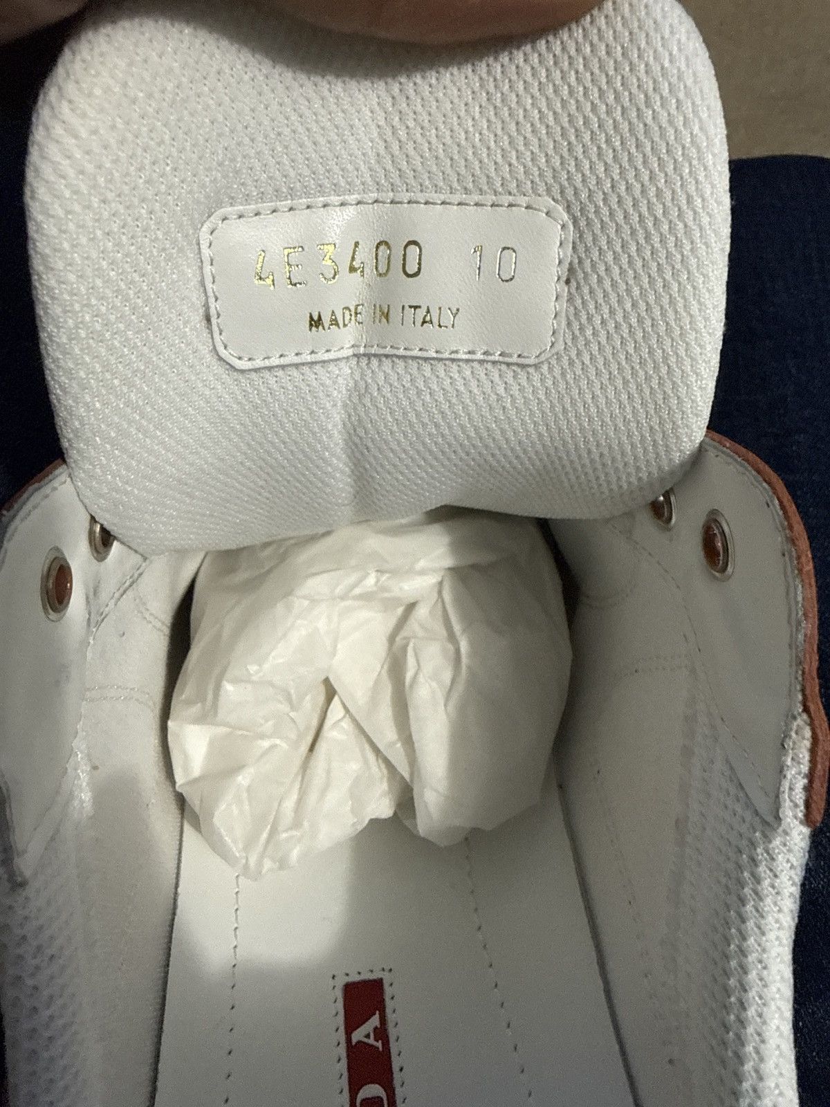 Prada Orange Prada American Cup Sneakers Size US 10 / EU 43 - 10 Thumbnail