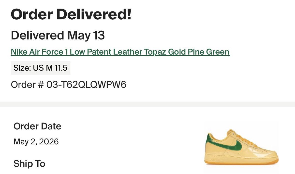 Nike Air force 1 low qs Size US 11.5 / EU 44-45 - 7 Thumbnail
