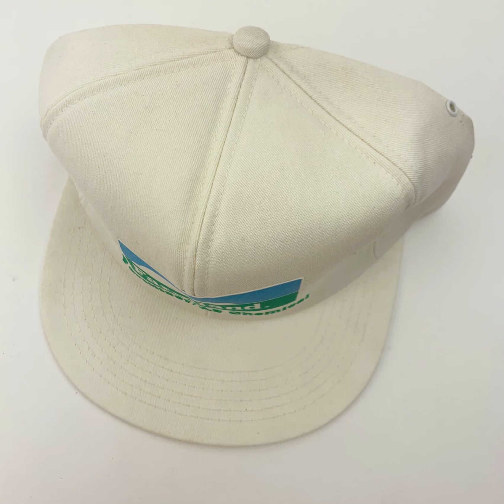 Vintage VINTAGE K-Products Farmland Fertilizer White Snapback Trucker Hat Cap Size ONE SIZE - 3 Thumbnail