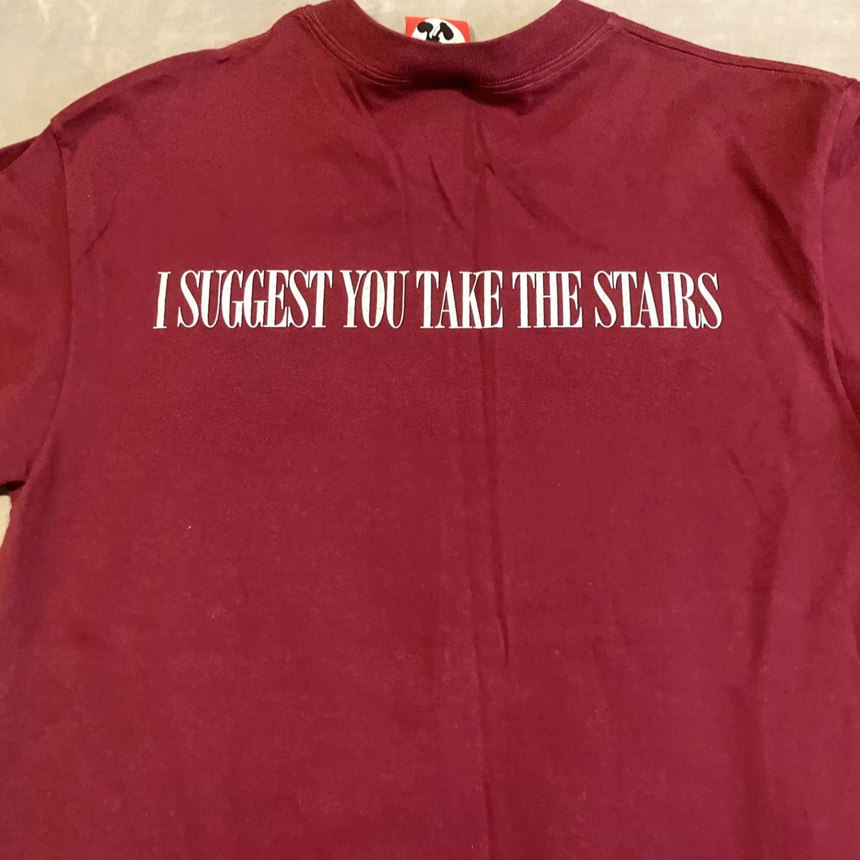 Disney VINTAGE Disney Twilight Zone Tower of Terror T-Shirt SIZE LARGE Men Purple Cotton Crew Neck Mickey Inc Logo Short Sleeve All Seasons TZ Theme Movie Size US L / EU 52-54 / 3 - 6 Thumbnail