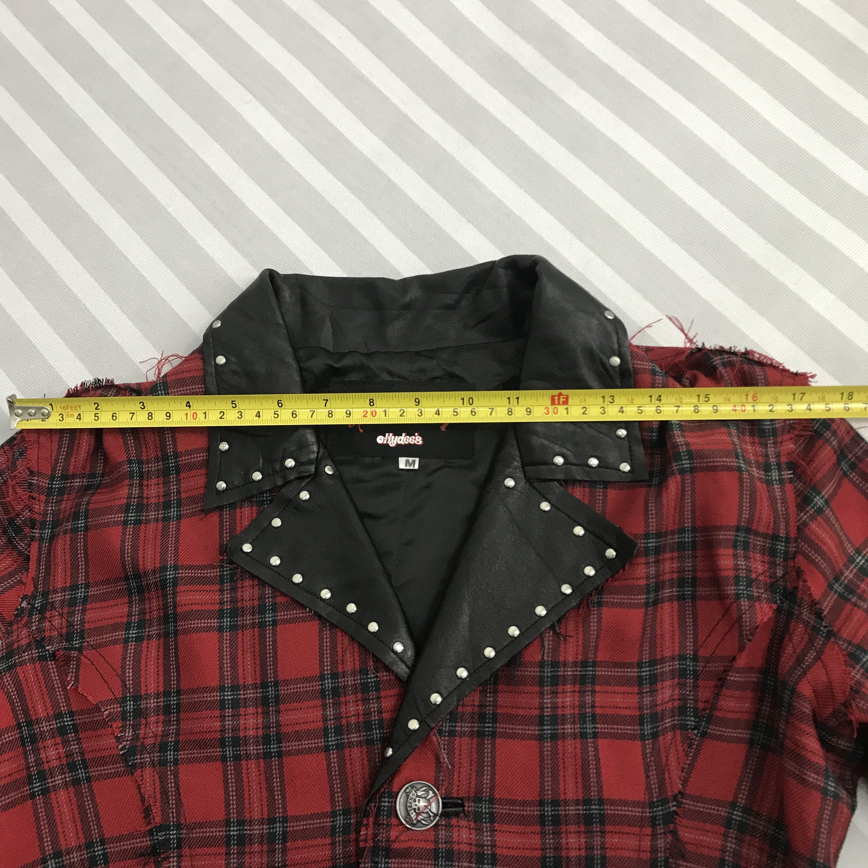 Japanese Brand × Vintage Vintage Hydeist Japan punk style design coat blazer jacket Size US M / EU 48-50 / 2 - 8 Thumbnail