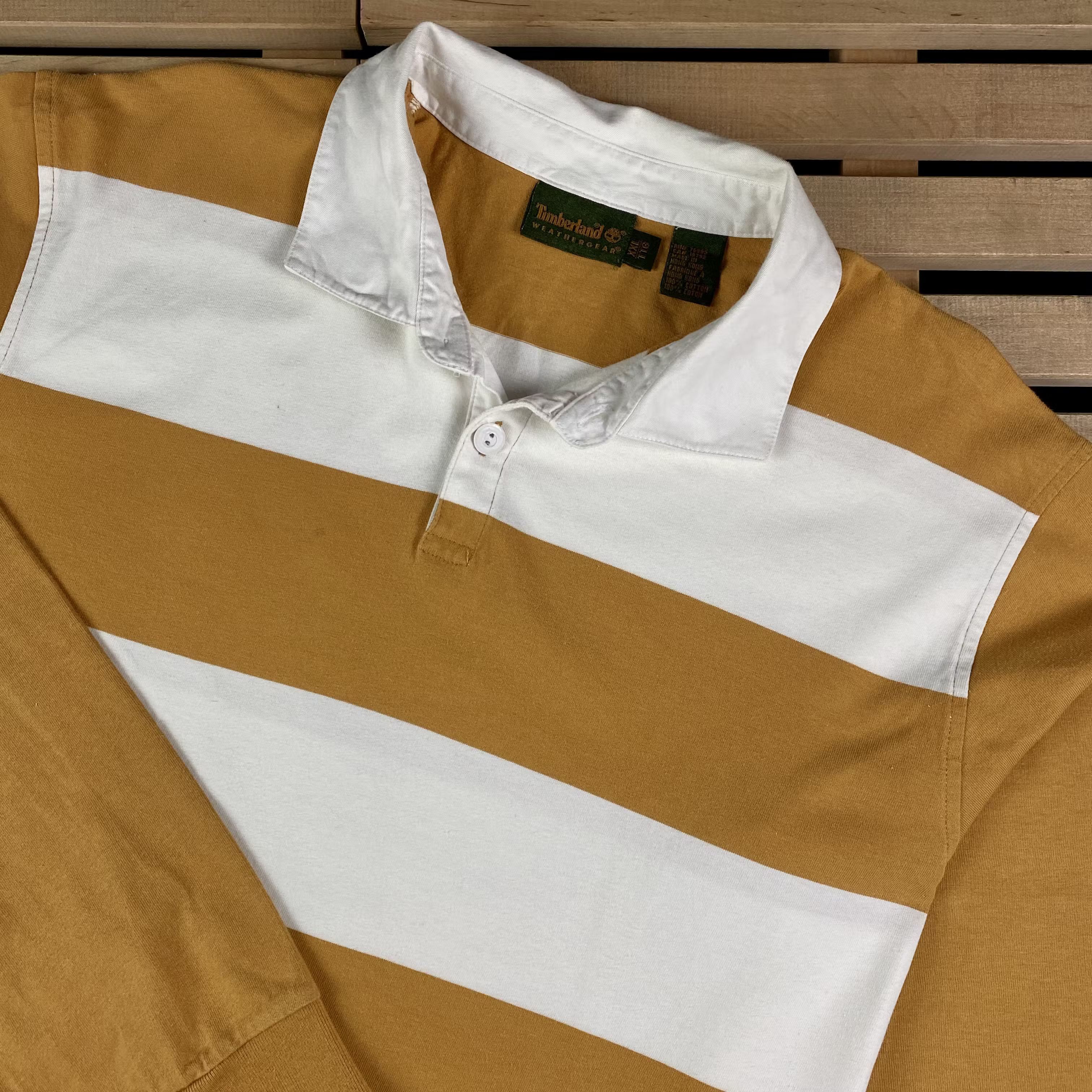Timberland × Vintage Mens Rugby Sweatshirt Timberland Size XXL Size US XXL / EU 58 / 5 - 2 Thumbnail