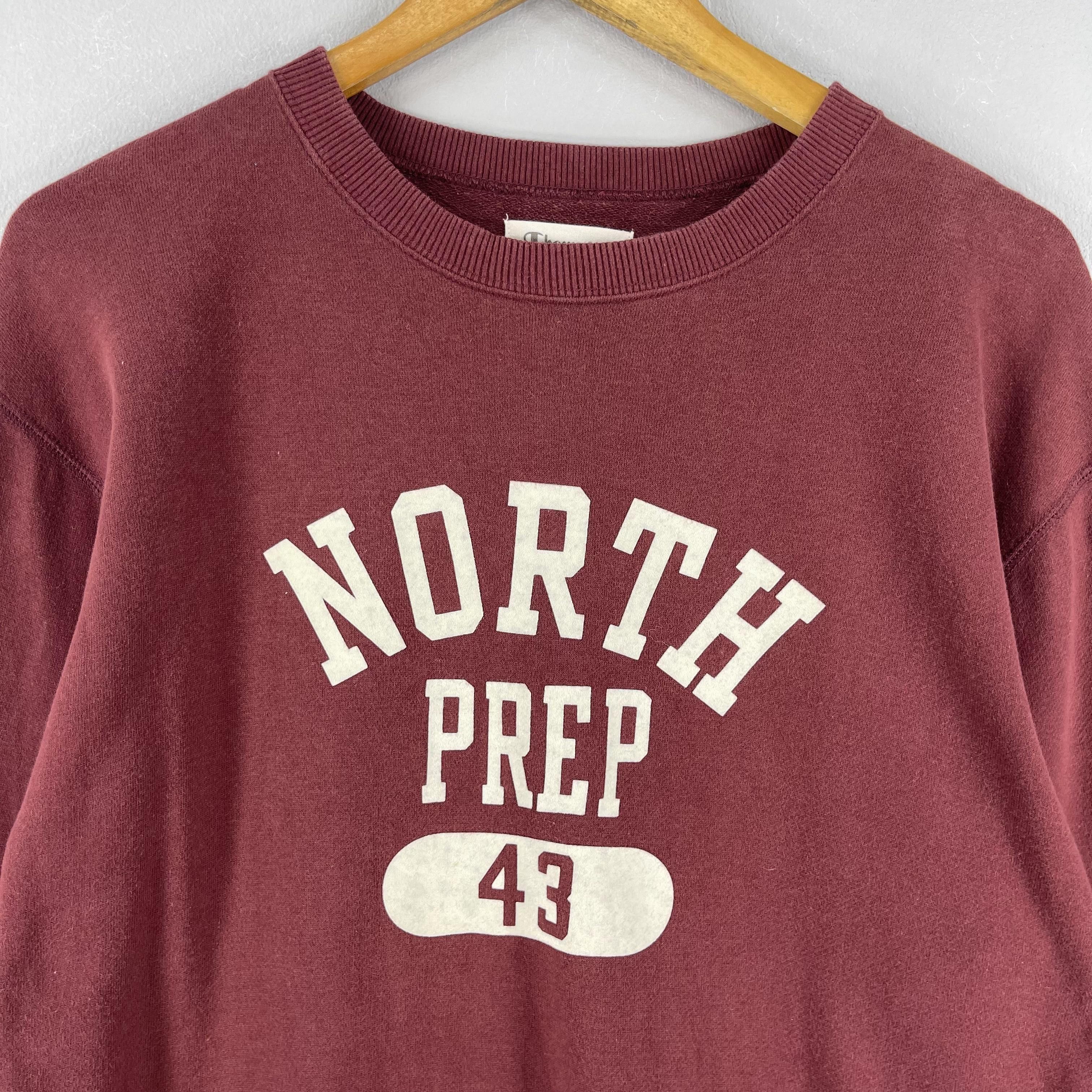 Champion Vintage CHAMPION North Prep Printed Sweatshirt Size US M / EU 48-50 / 2 - 2 Thumbnail
