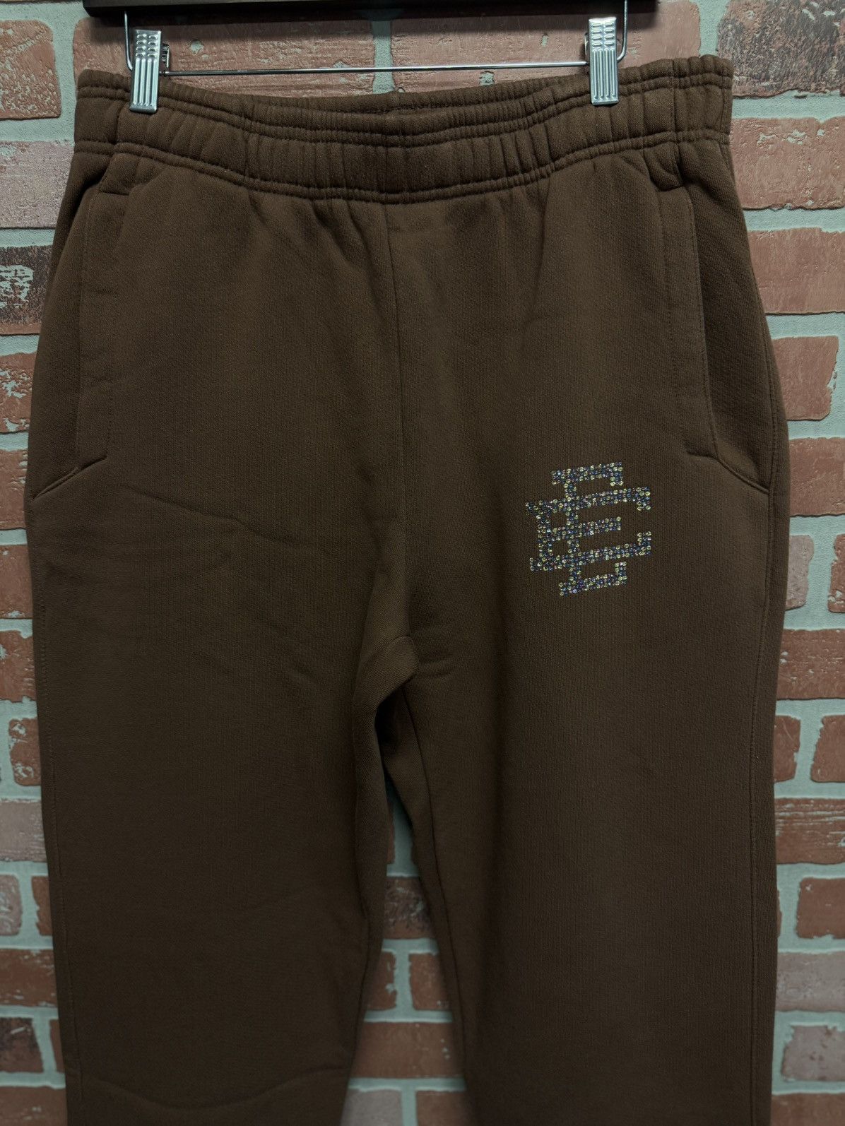Eric Emanuel × Swarovski Eric Emanuel x Swarovski Sweatpants Size Large (NEW) RARE Size US 33 - 4 Thumbnail
