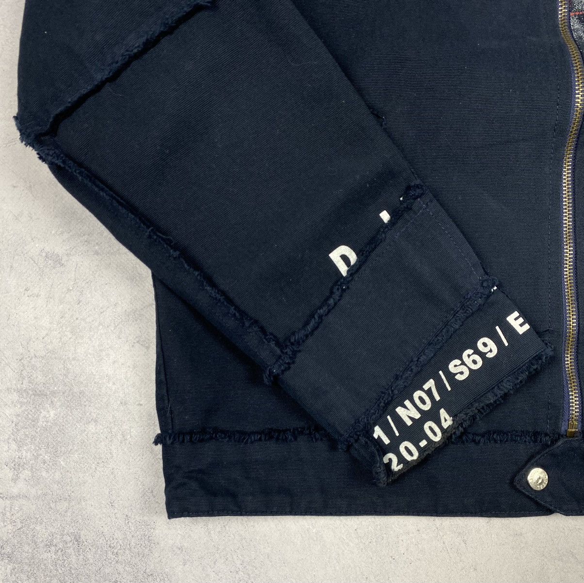 Designer × Diesel × Vintage Vintage 00s Diesel Avant Garde Denim Jacket Size US M / EU 48-50 / 2 - 10 Thumbnail