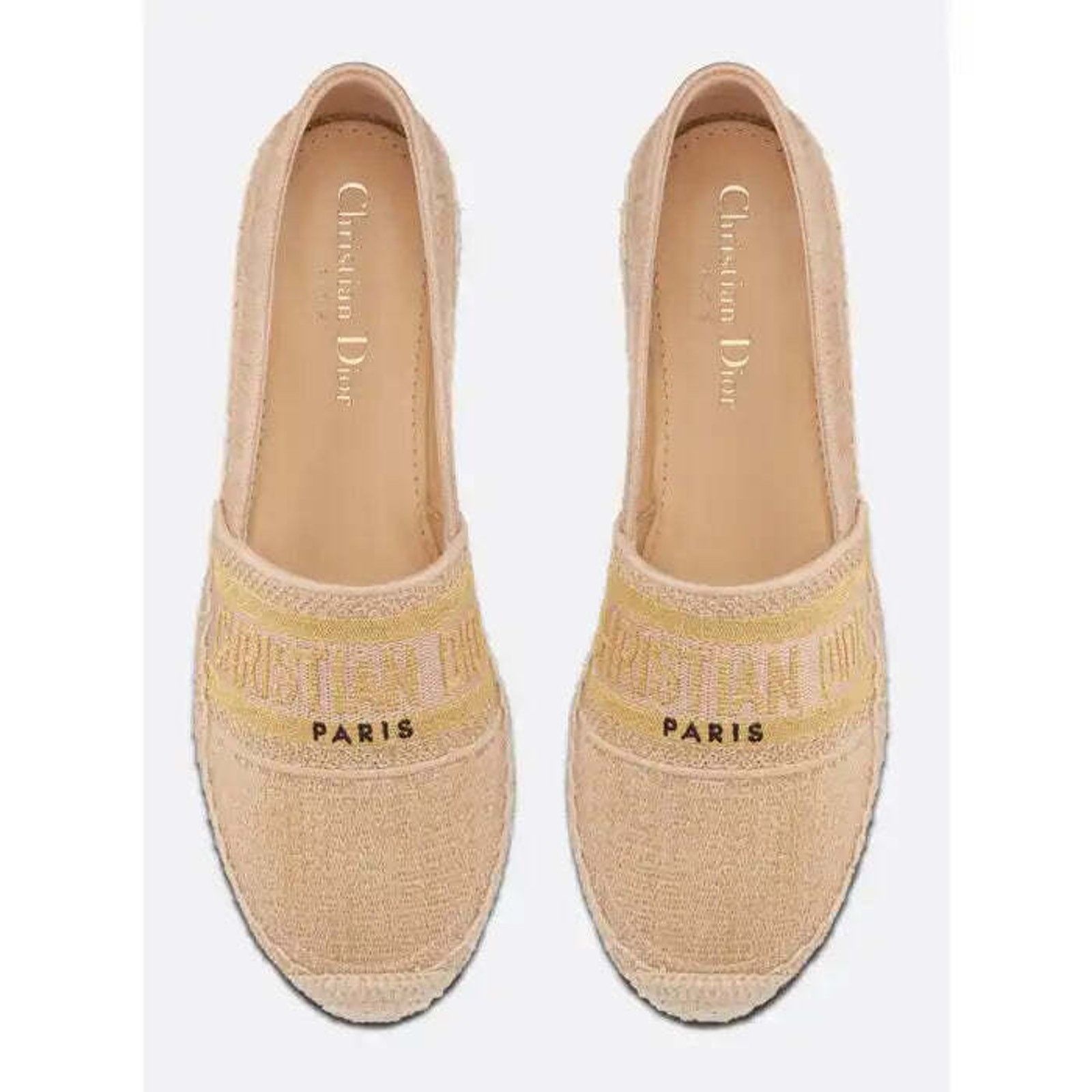 Dior Granville 62K Espadrille Flat Ballerina Ballet 41.5 Size US 11.5 / IT 41.5 - 7 Thumbnail