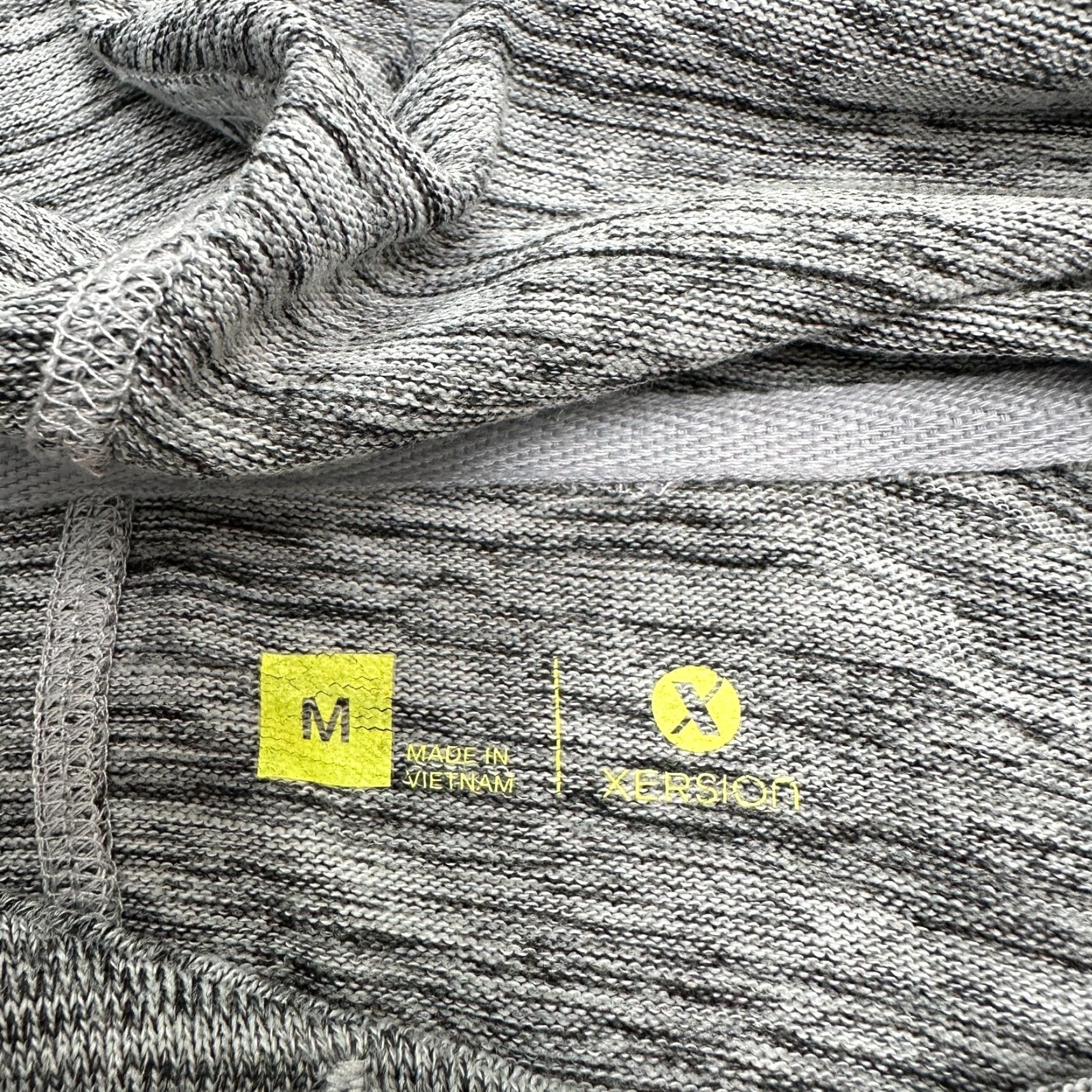 Vintage Xersion Hoodie Cape Sweater Womens M Gray Knit Kimono Sleeve 3/4 Sleeve Logo Solid Relaxed Size M / US 6-8 / IT 42-44 - 4 Thumbnail