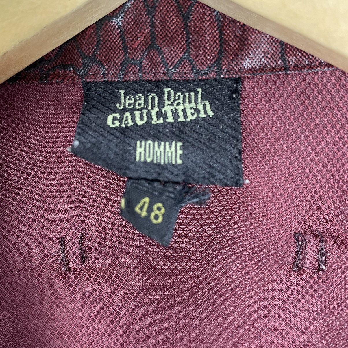 Jean Paul Gaultier ❄️ICONIC JPG HOMME LONG SLEEVE BUTTON SHIRTS Size US M / EU 48-50 / 2 - 10 Thumbnail
